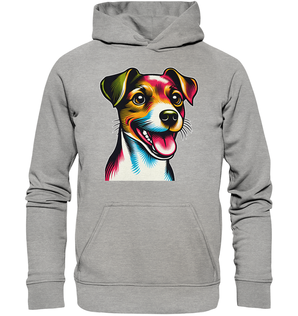 Jack Russell Terrier Pop Art - Basic Unisex Hoodie