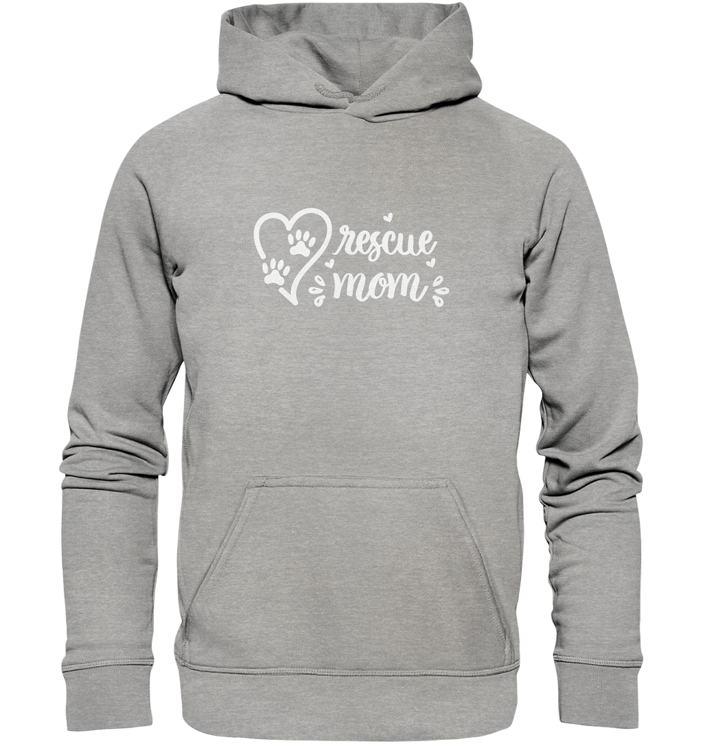 Rescue Mom - Personalisiert - Basic Unisex Hoodie