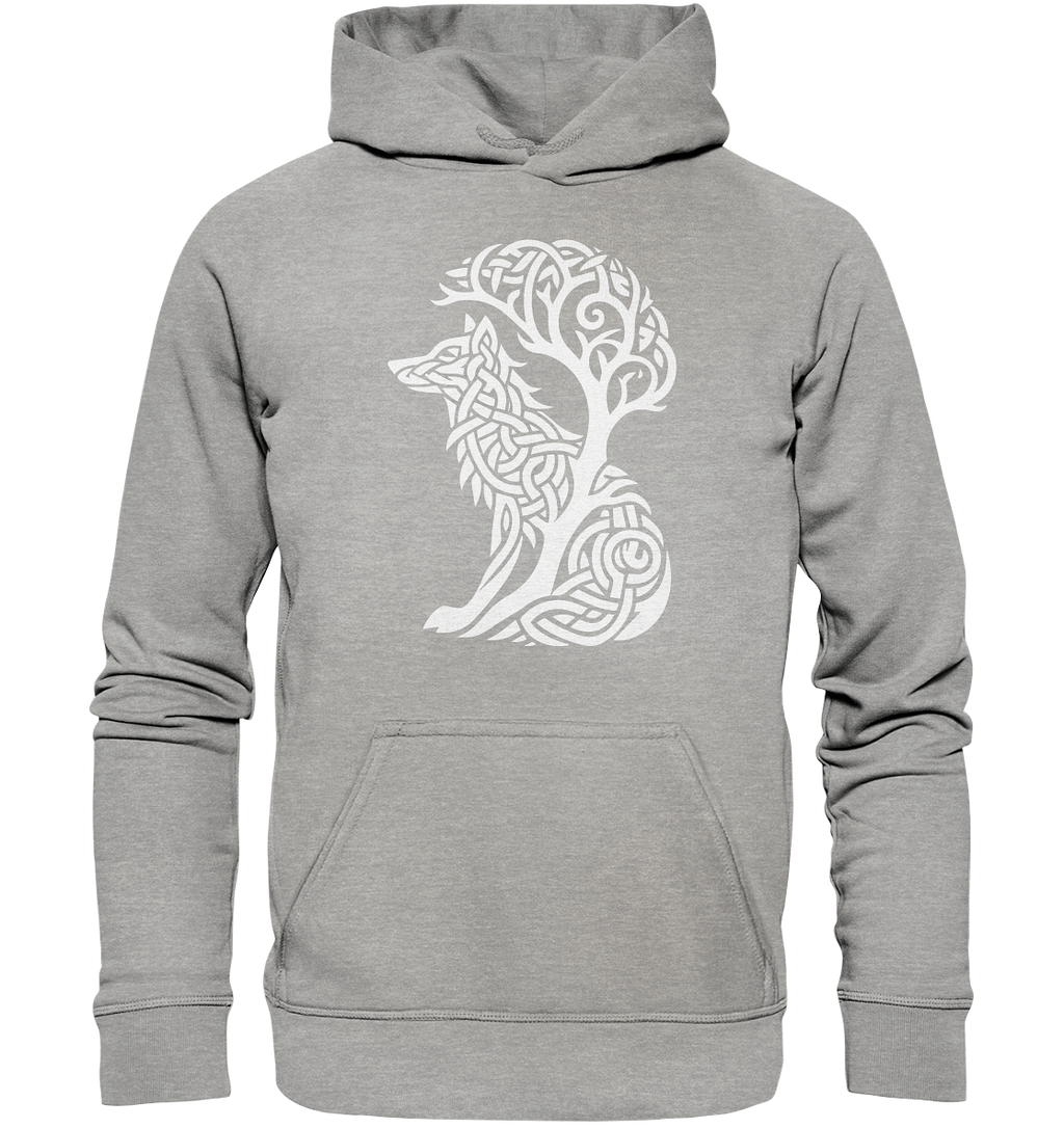 Keltischer Baum des Lebens Hund - Basic Unisex Hoodie