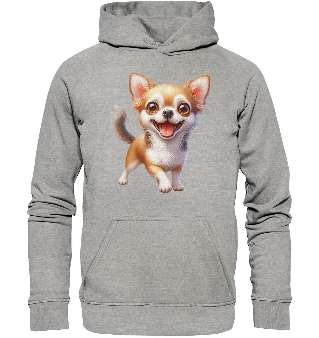 Chihuahua Cartoon - personalisierbar - Basic Unisex Hoodie