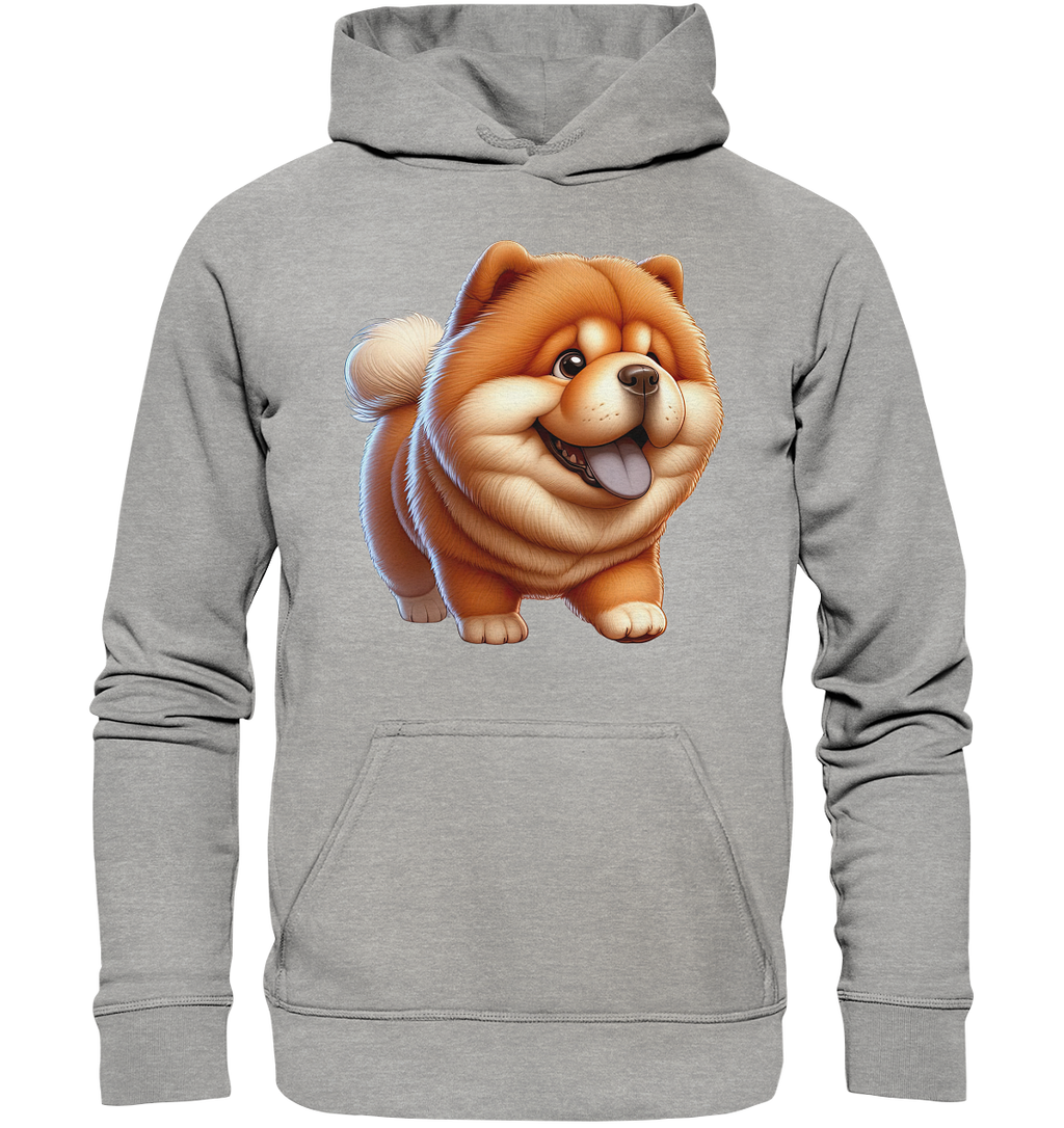 Chow Chow Cartoon Hund - personalisierbar - Basic Unisex Hoodie