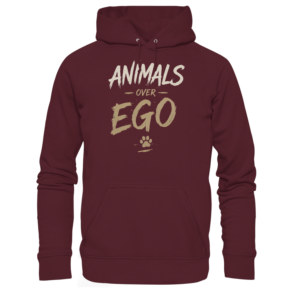 Animals over EGO  - Basic Unisex Hoodie
