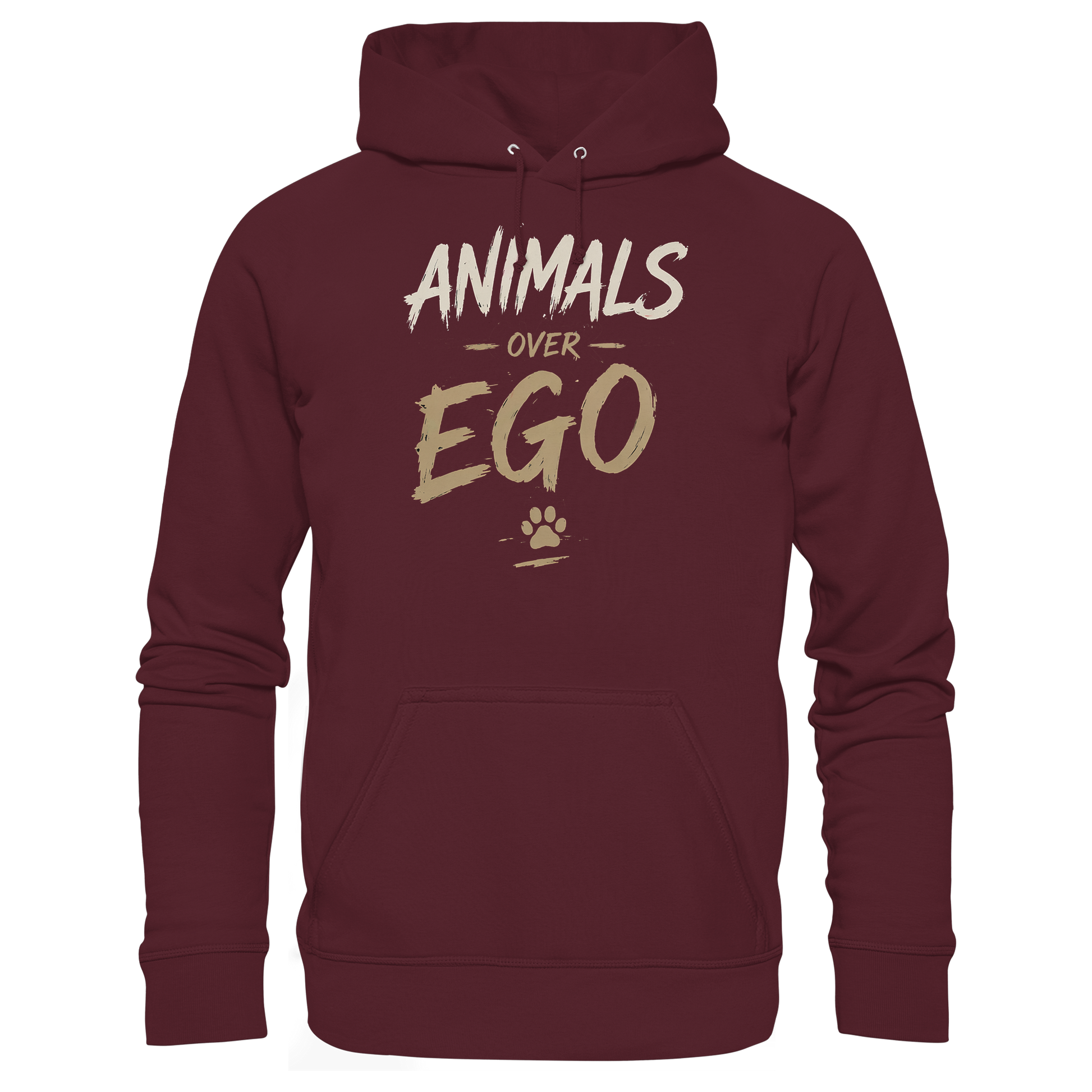 Animals over EGO  - Basic Unisex Hoodie
