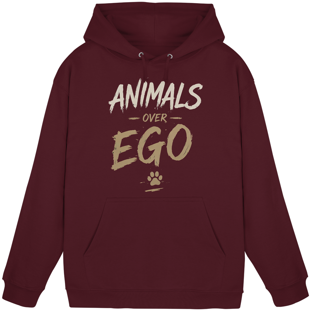 Animals over EGO  - Basic Unisex Hoodie