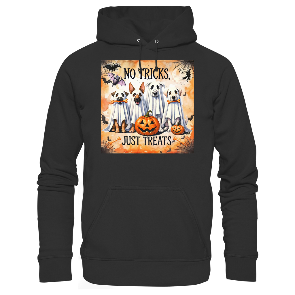 Halloween Dogs No Tricks Just Treats - Basic Unisex Hoodie