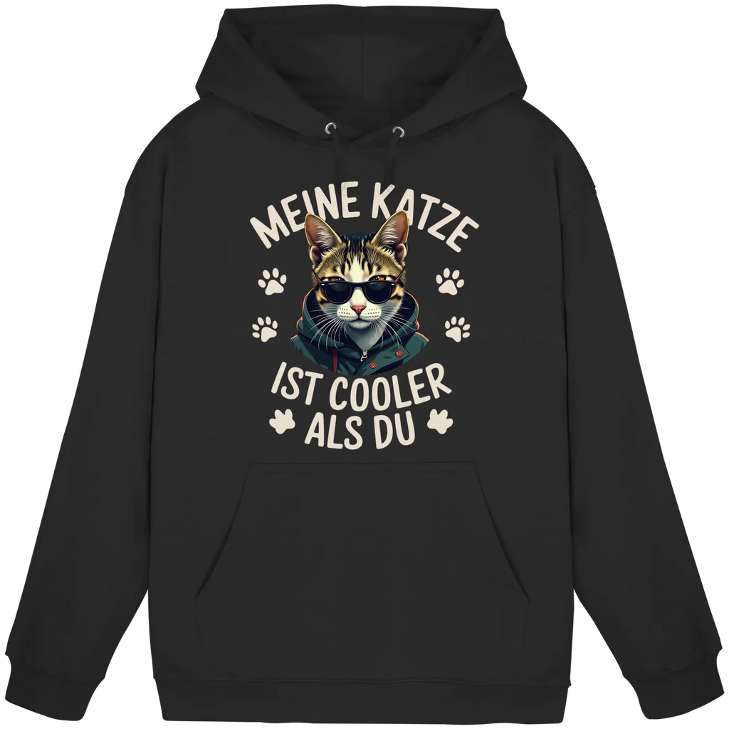 Meine Katze ist cooler als du - Basic Unisex Hoodie - PAWentura