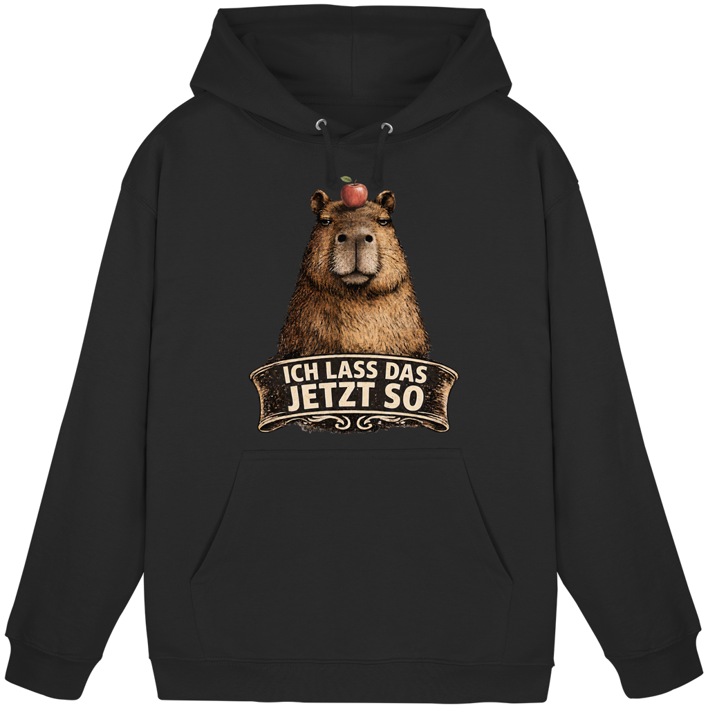 Capybara – "Ich lass das jetzt so" - Basic Unisex Hoodie