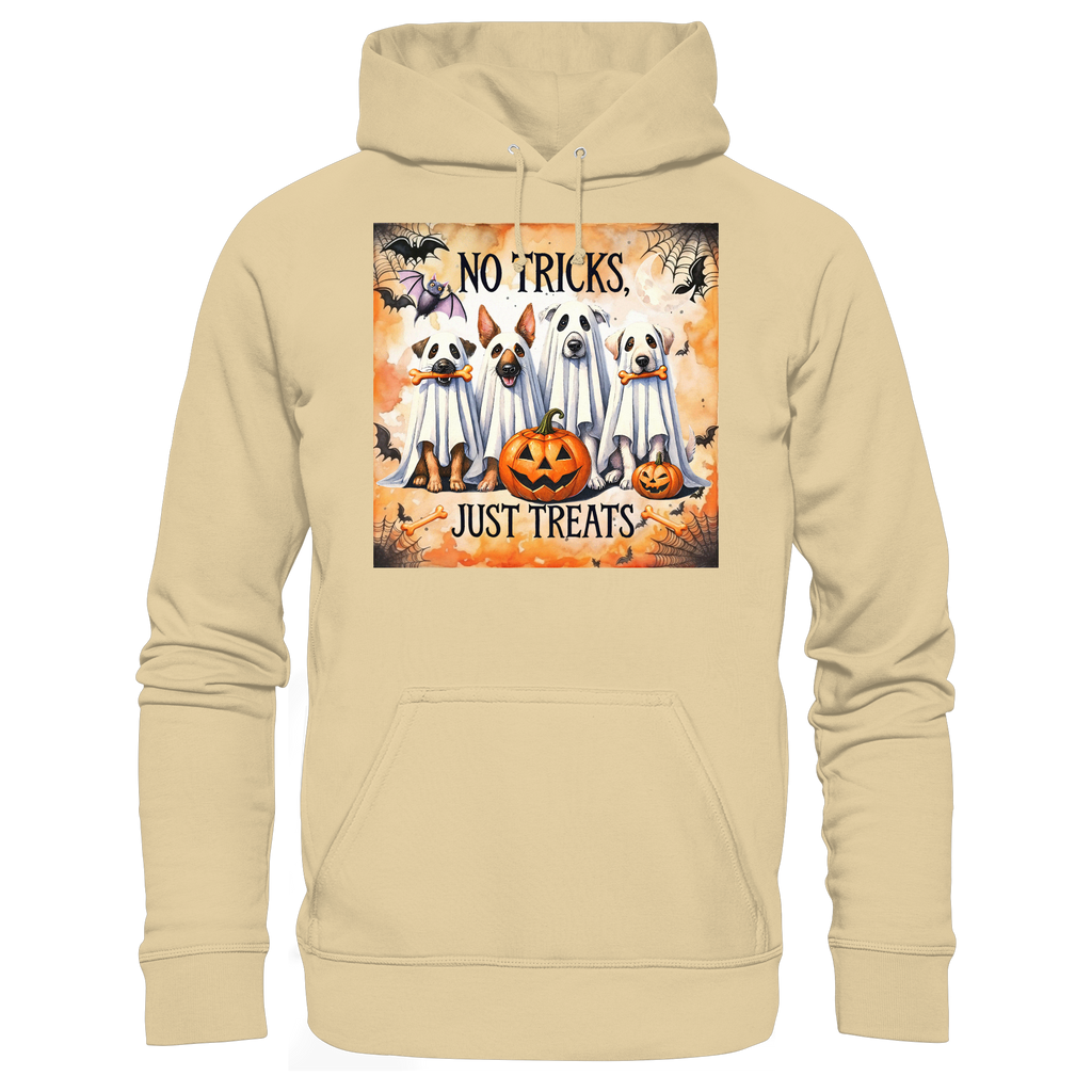 Halloween Dogs No Tricks Just Treats - Basic Unisex Hoodie