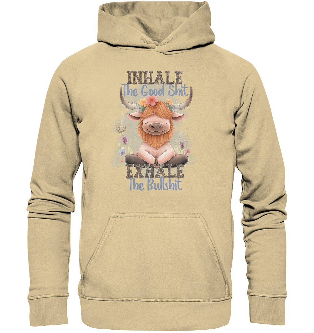 Yoga Highland Kuh - Basic Unisex Hoodie