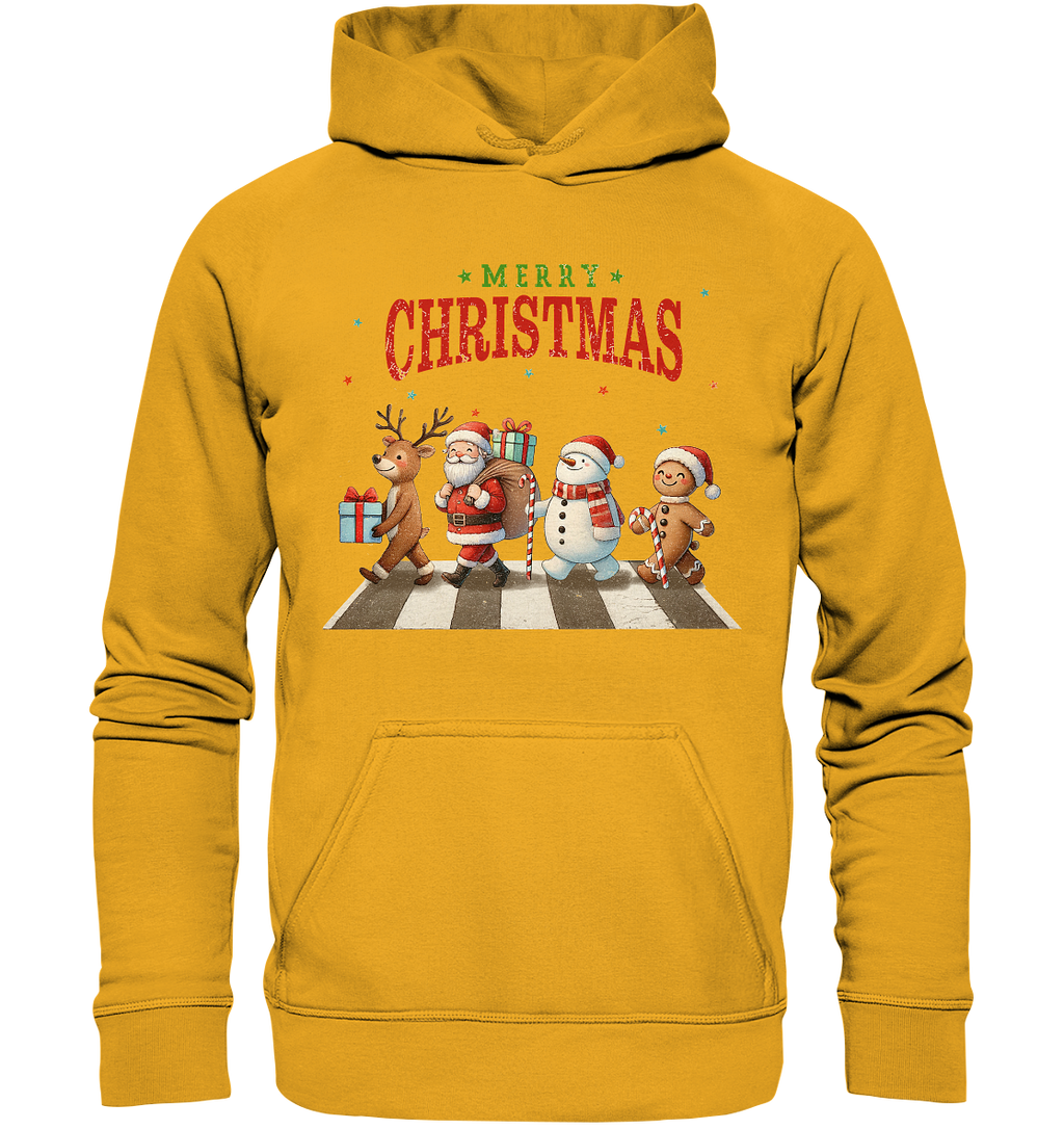 Merry Christmas Zebrastreifen - Basic Unisex Hoodie