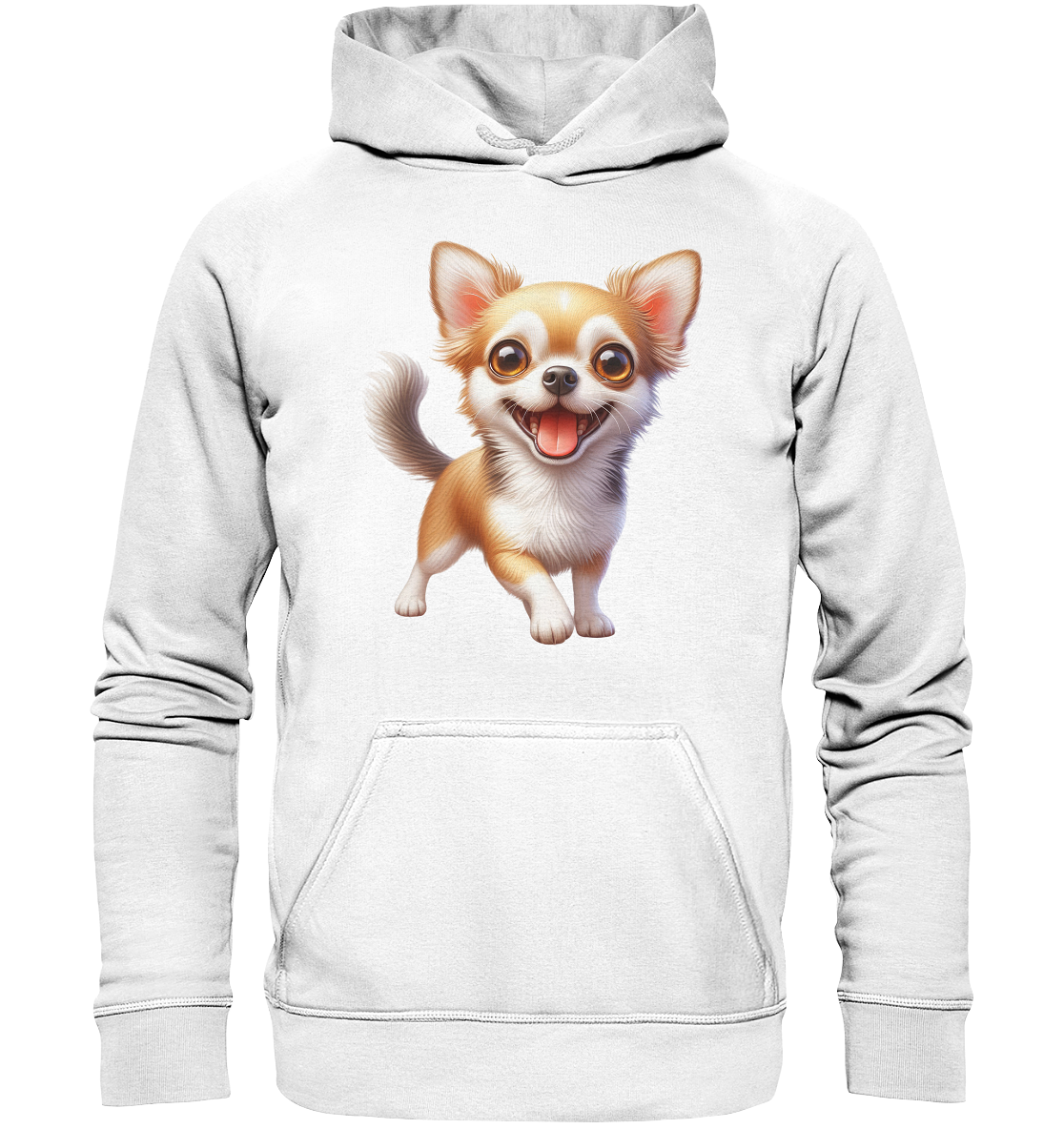 Chihuahua Cartoon - personalisierbar - Basic Unisex Hoodie