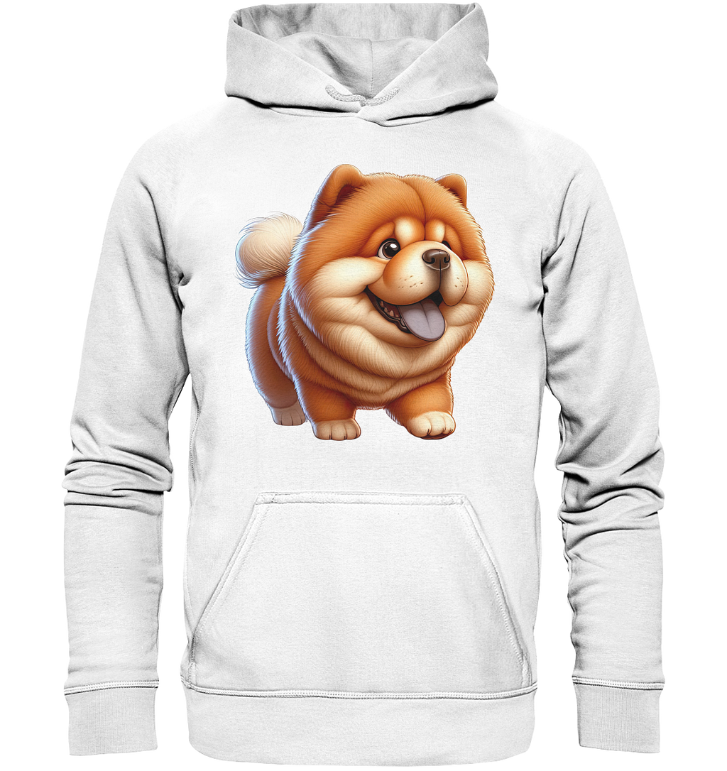 Chow Chow Cartoon Hund - personalisierbar - Basic Unisex Hoodie