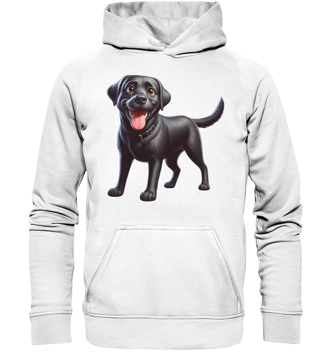 Cartoon Labrador Retreiver - personalisierbar - Basic Unisex Hoodie