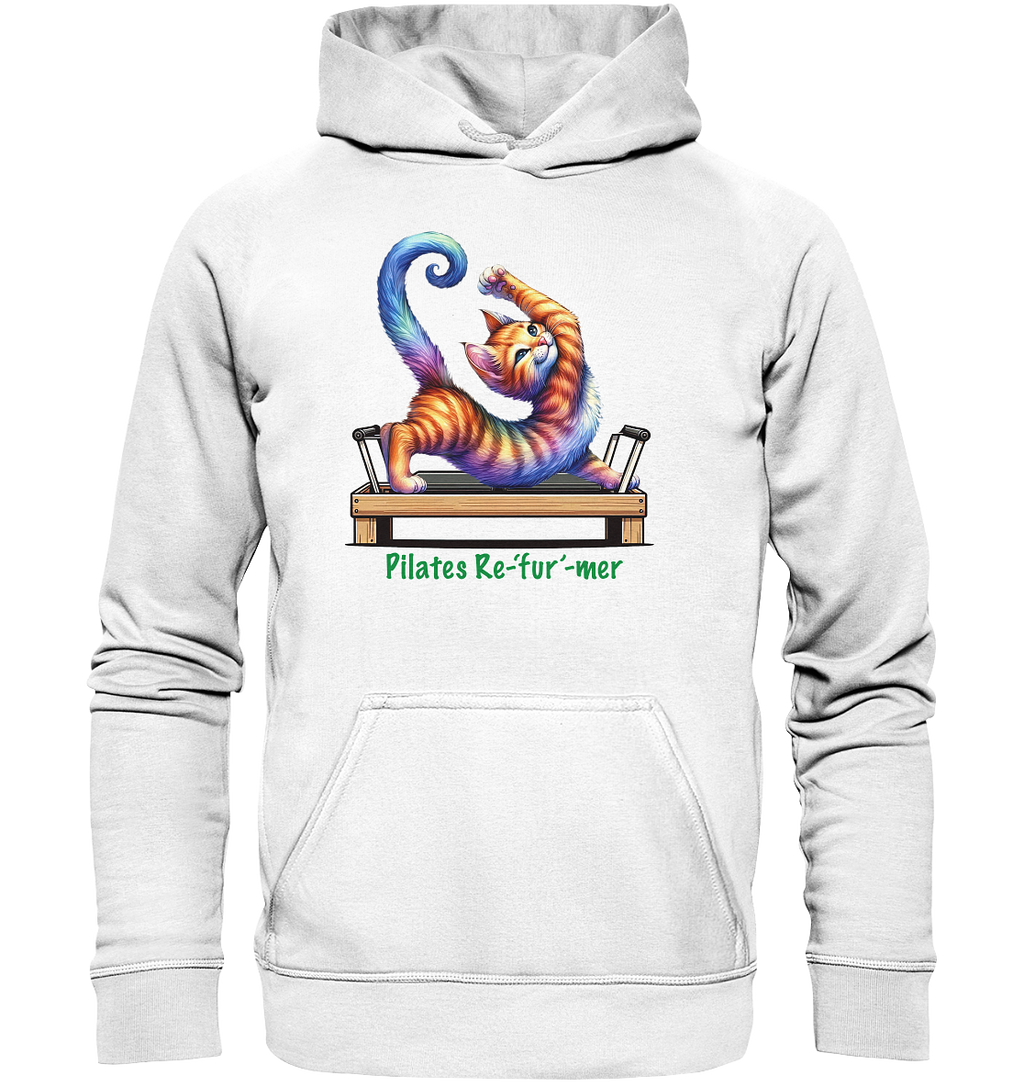 Pilates Reformer Re-fur-mer Katze lustig - Basic Unisex Hoodie