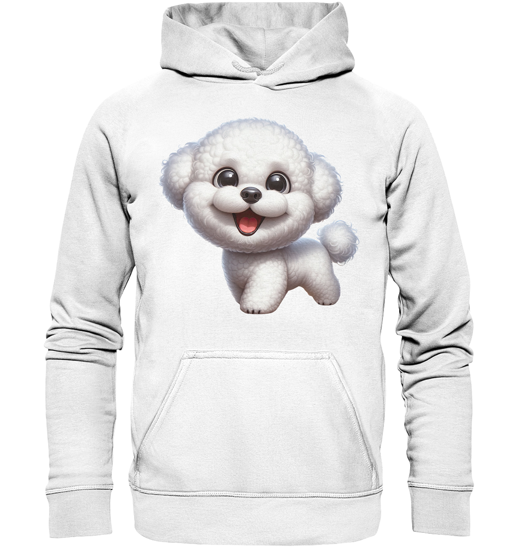 Bichon Frisé Cartoon personalisierbar - Basic Unisex Hoodie