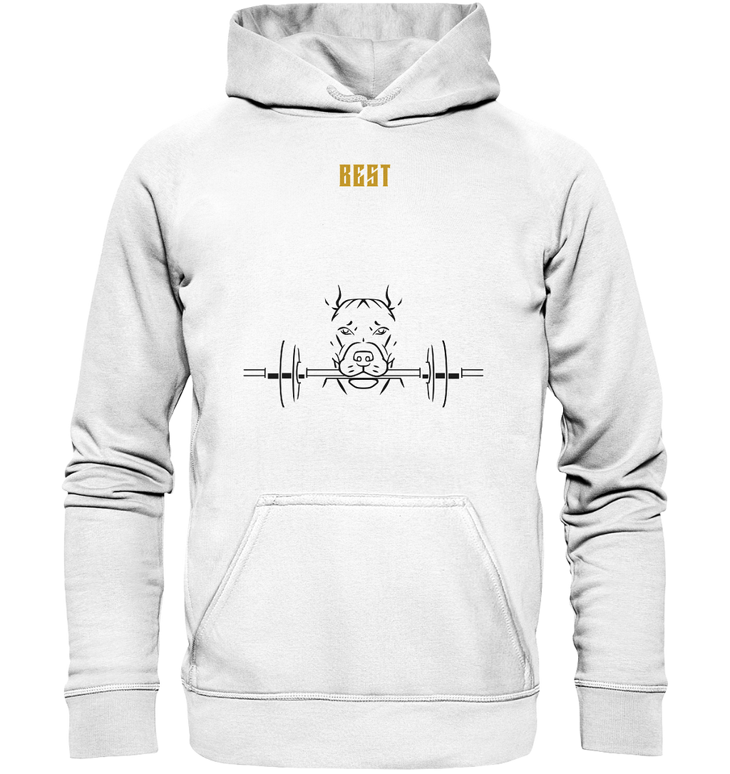 Best Dog Dad - Personalisierbar - Basic Unisex Hoodie