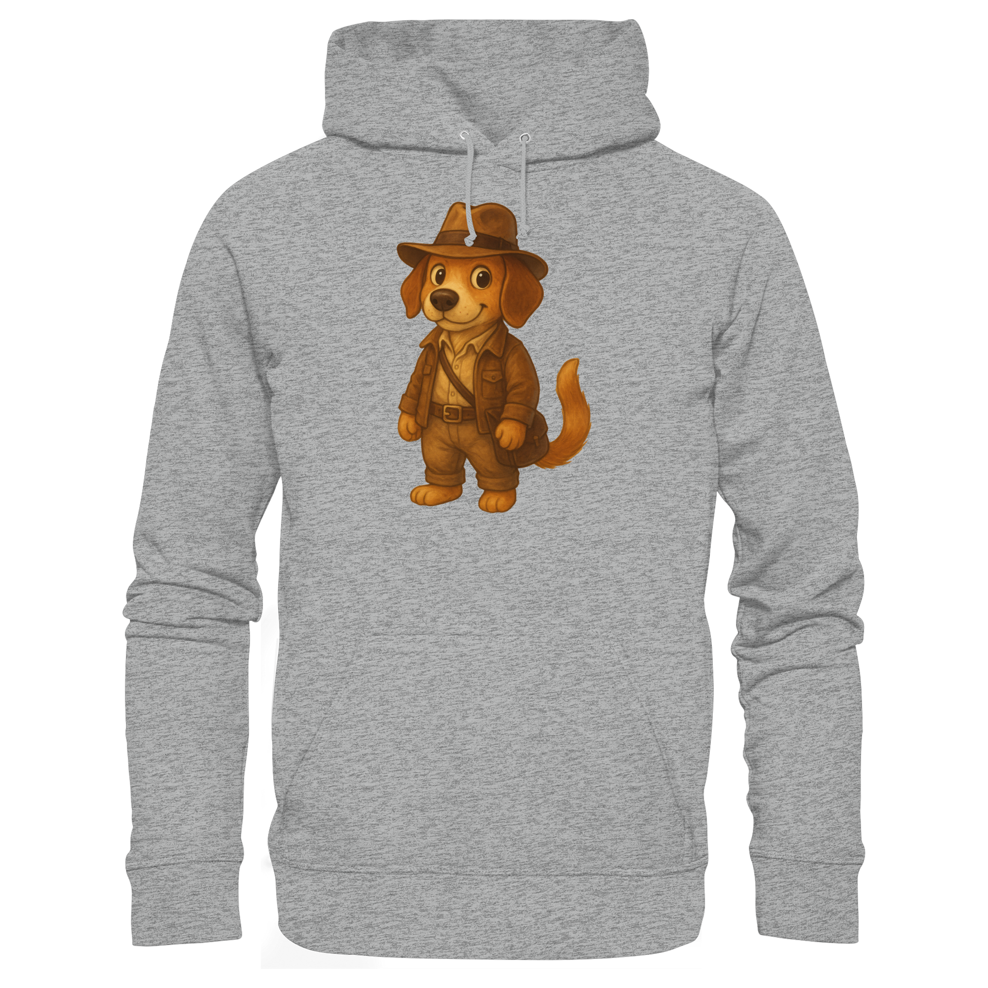 Abenteurer Hunde Cartoon  - Basic Unisex Hoodie
