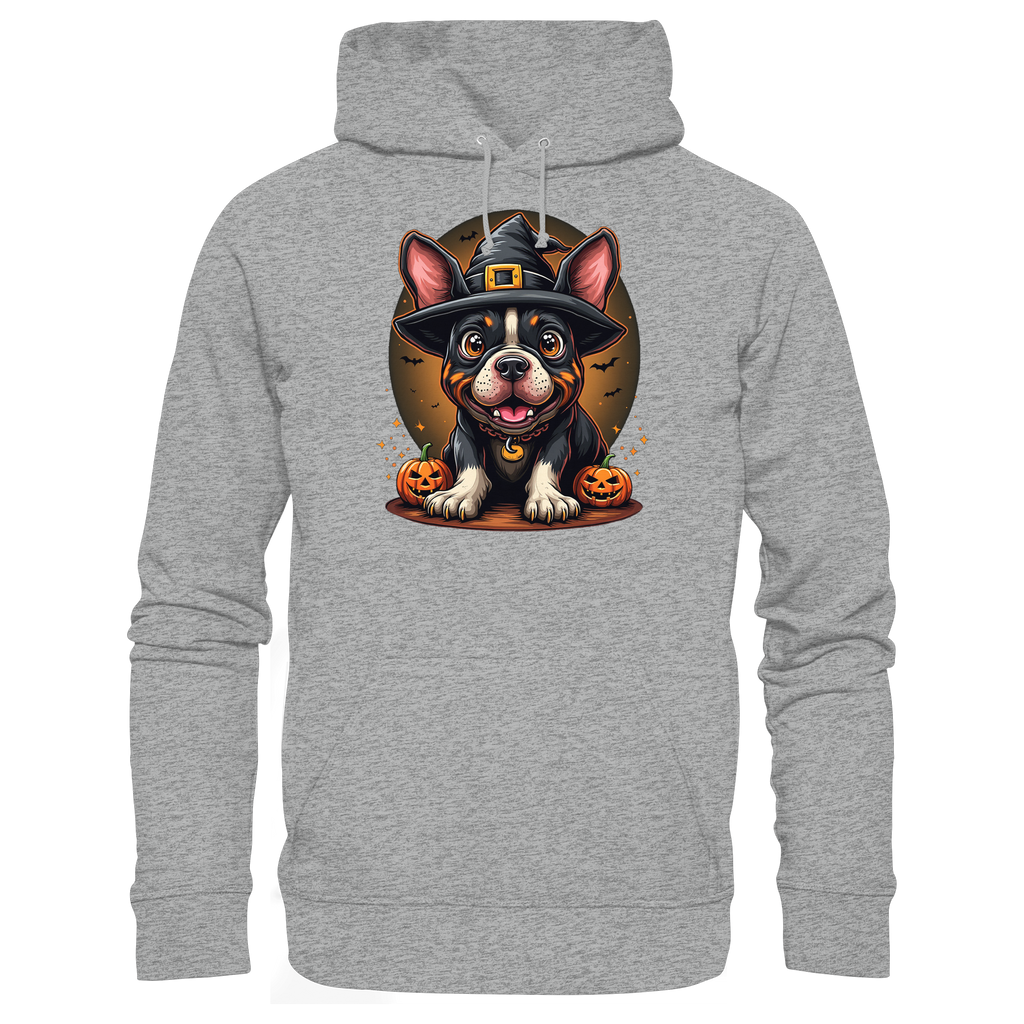 Halloween Bulldog - Basic Unisex Hoodie
