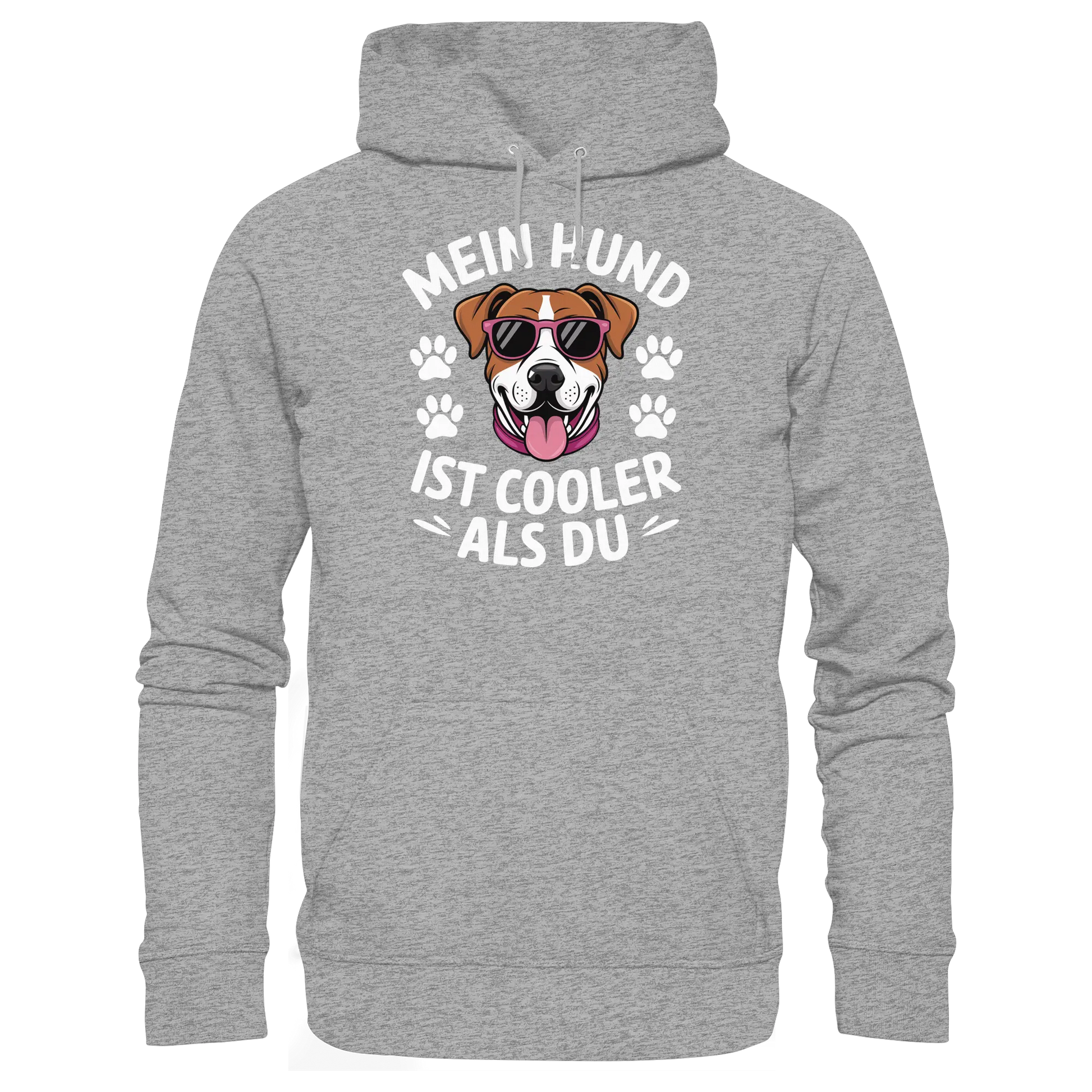 Mein Hund ist cooler ist du - Basic Unisex Hoodie - PAWentura