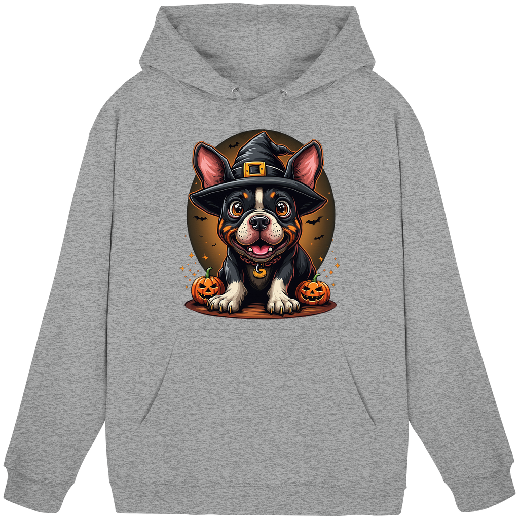 Halloween Bulldog - Basic Unisex Hoodie