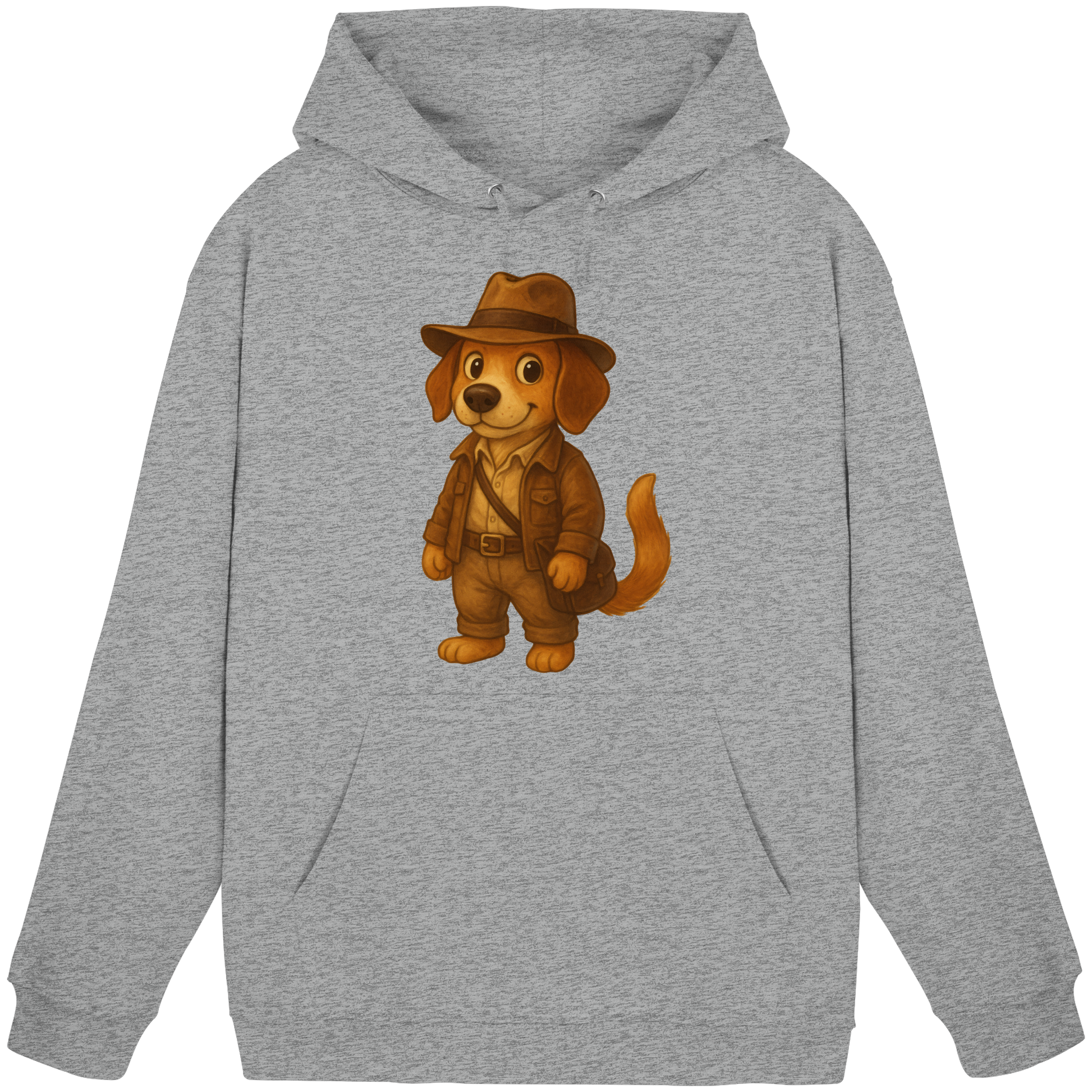 Abenteurer Hunde Cartoon  - Basic Unisex Hoodie