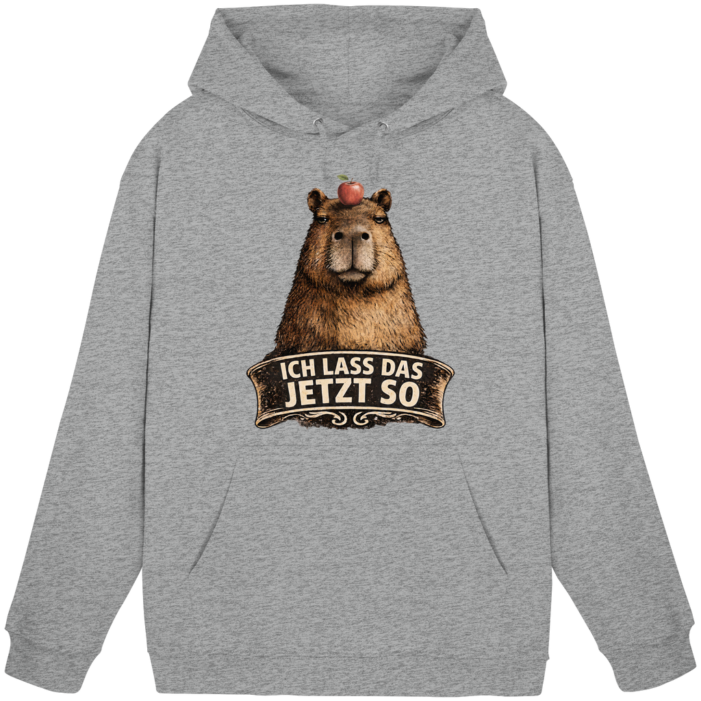 Capybara – "Ich lass das jetzt so" - Basic Unisex Hoodie