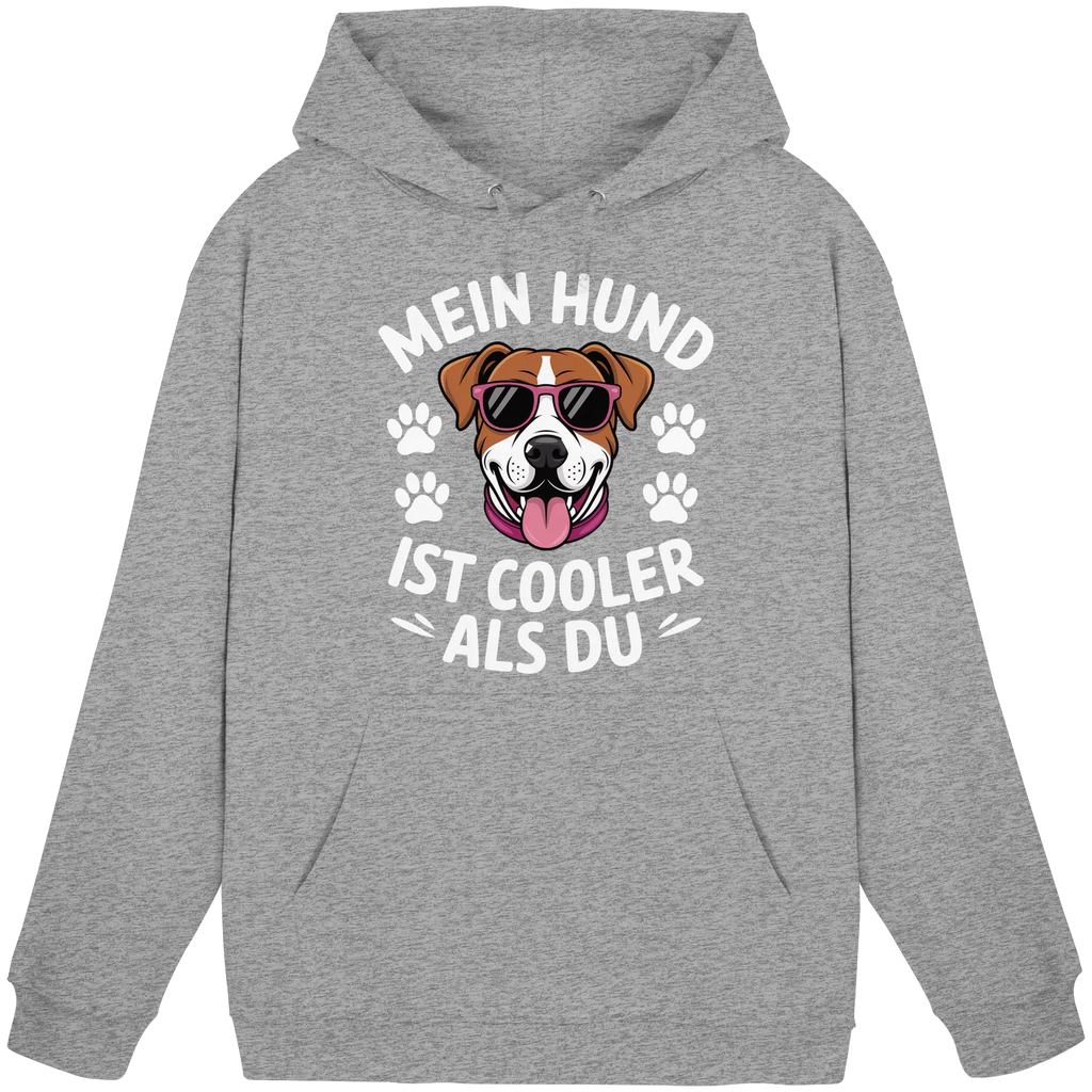 Mein Hund ist cooler ist du - Basic Unisex Hoodie - PAWentura