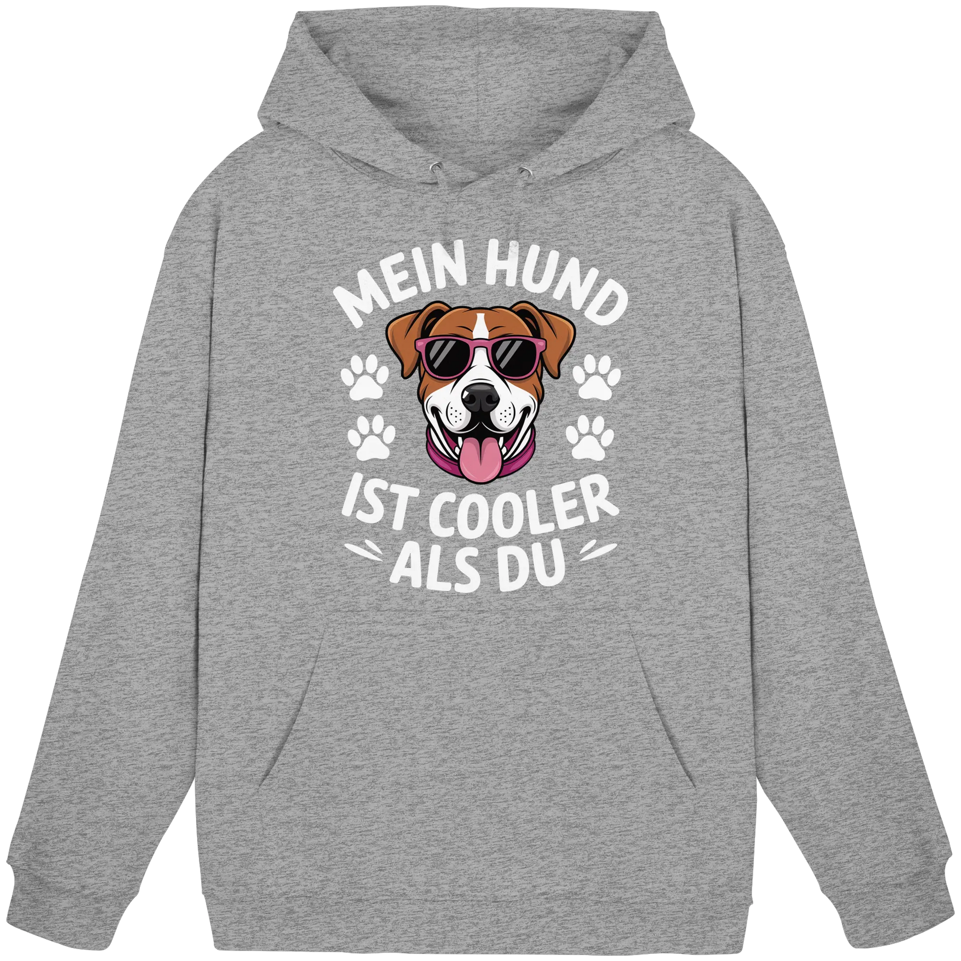 Mein Hund ist cooler ist du - Basic Unisex Hoodie - PAWentura
