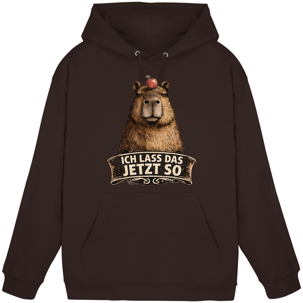 Capybara – "Ich lass das jetzt so" - Basic Unisex Hoodie