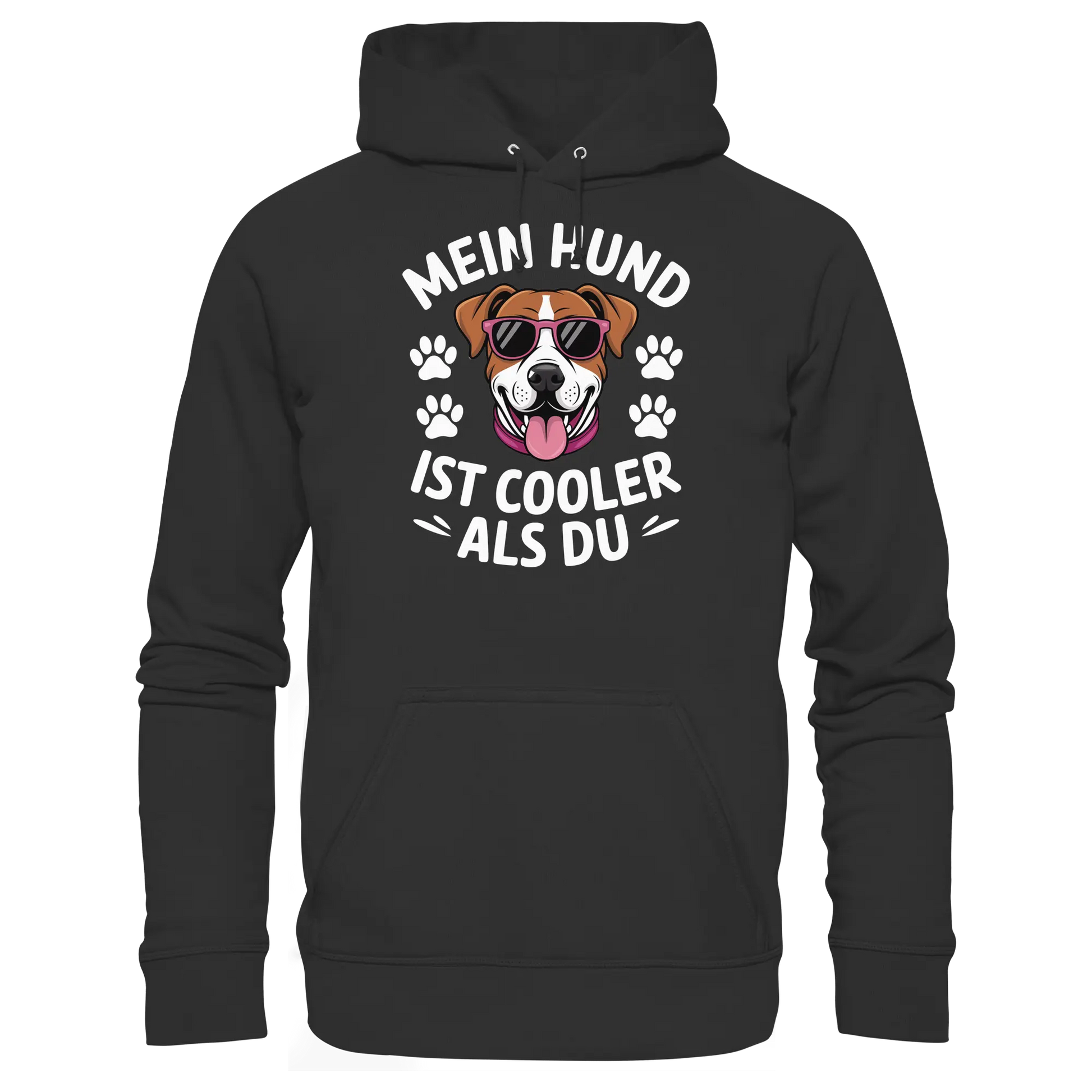 Mein Hund ist cooler ist du - Basic Unisex Hoodie - PAWentura