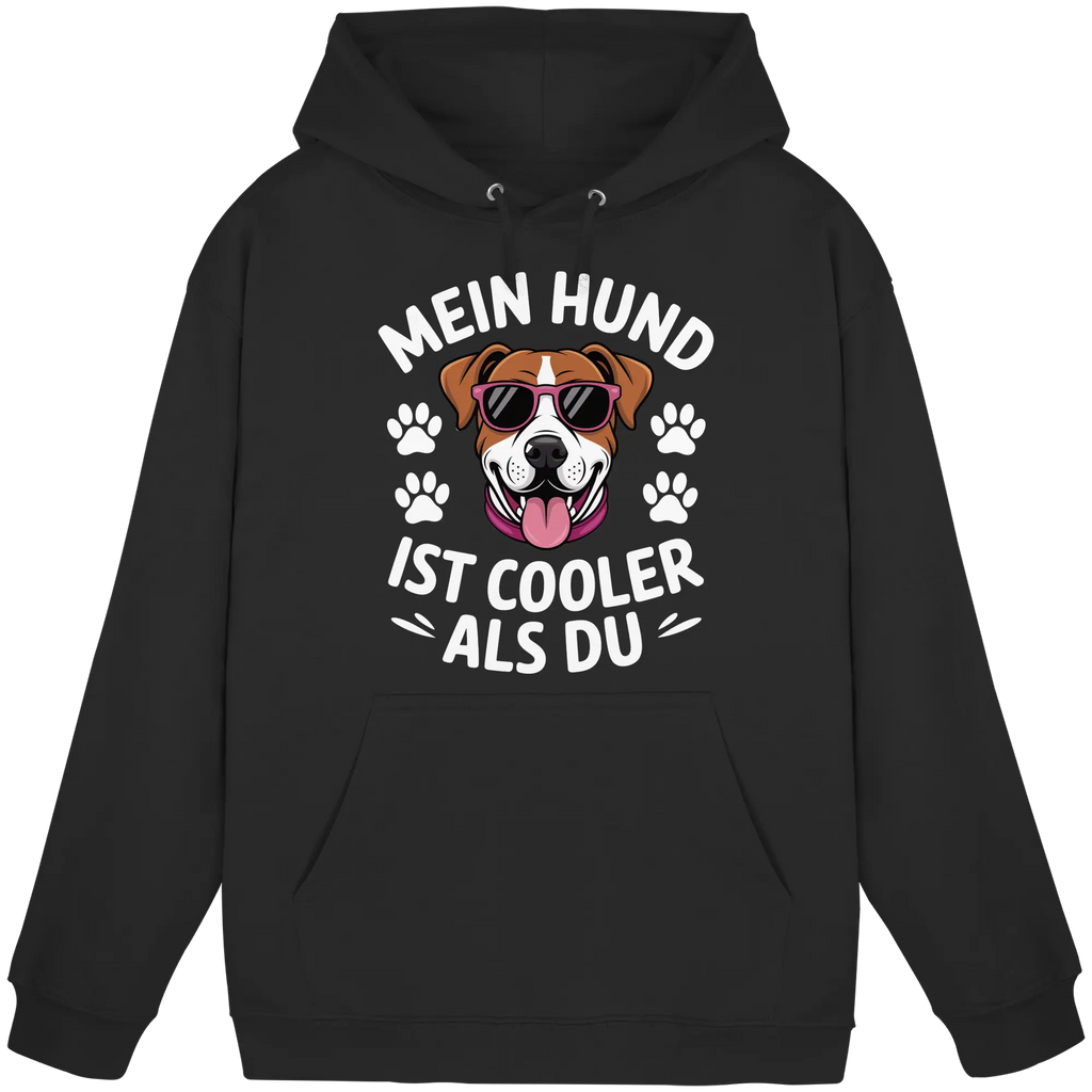 Mein Hund ist cooler ist du - Basic Unisex Hoodie - PAWentura