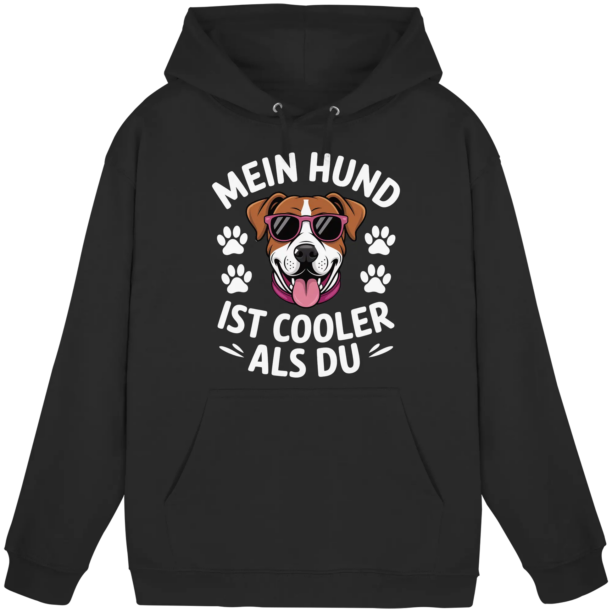 Mein Hund ist cooler ist du - Basic Unisex Hoodie - PAWentura