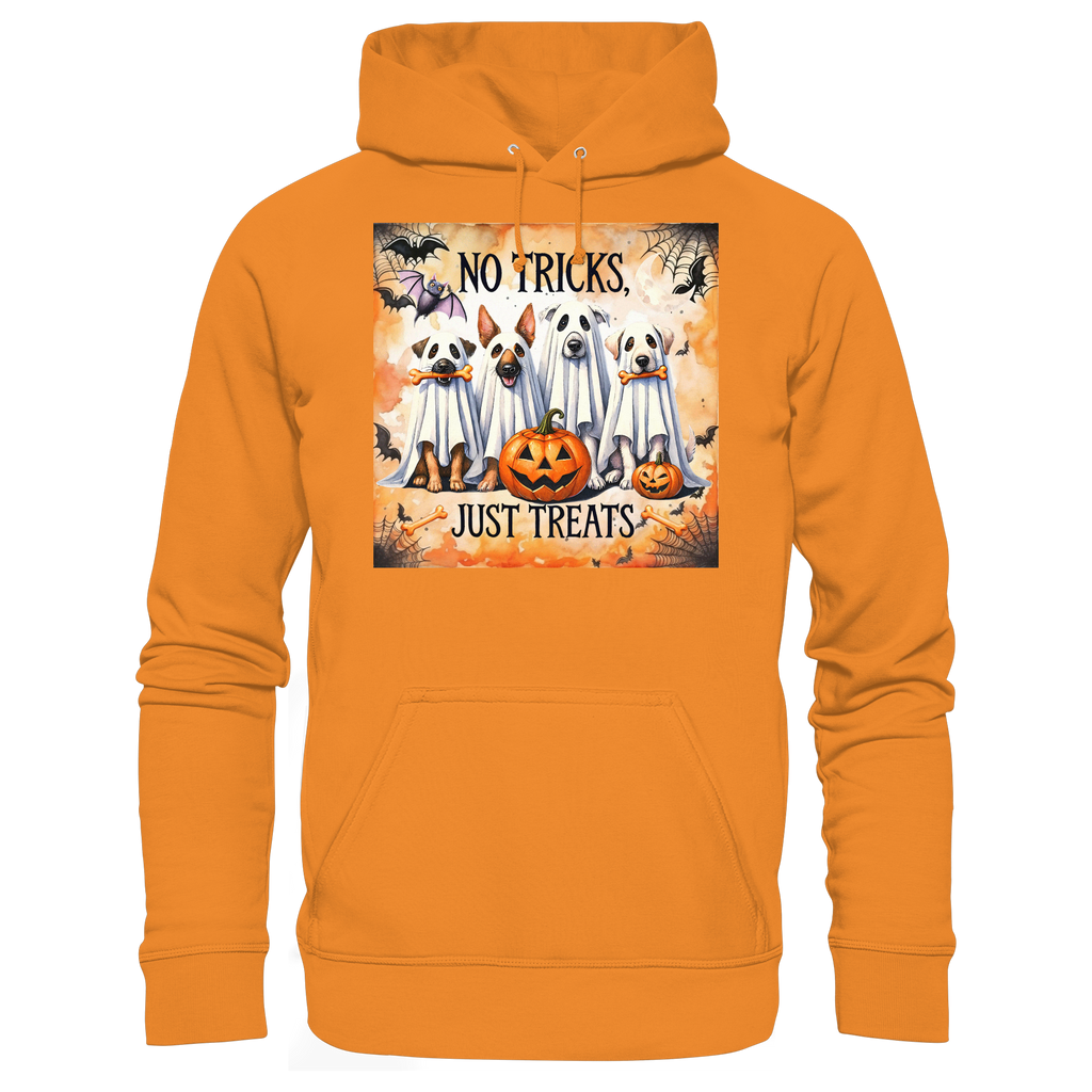 Halloween Dogs No Tricks Just Treats - Basic Unisex Hoodie