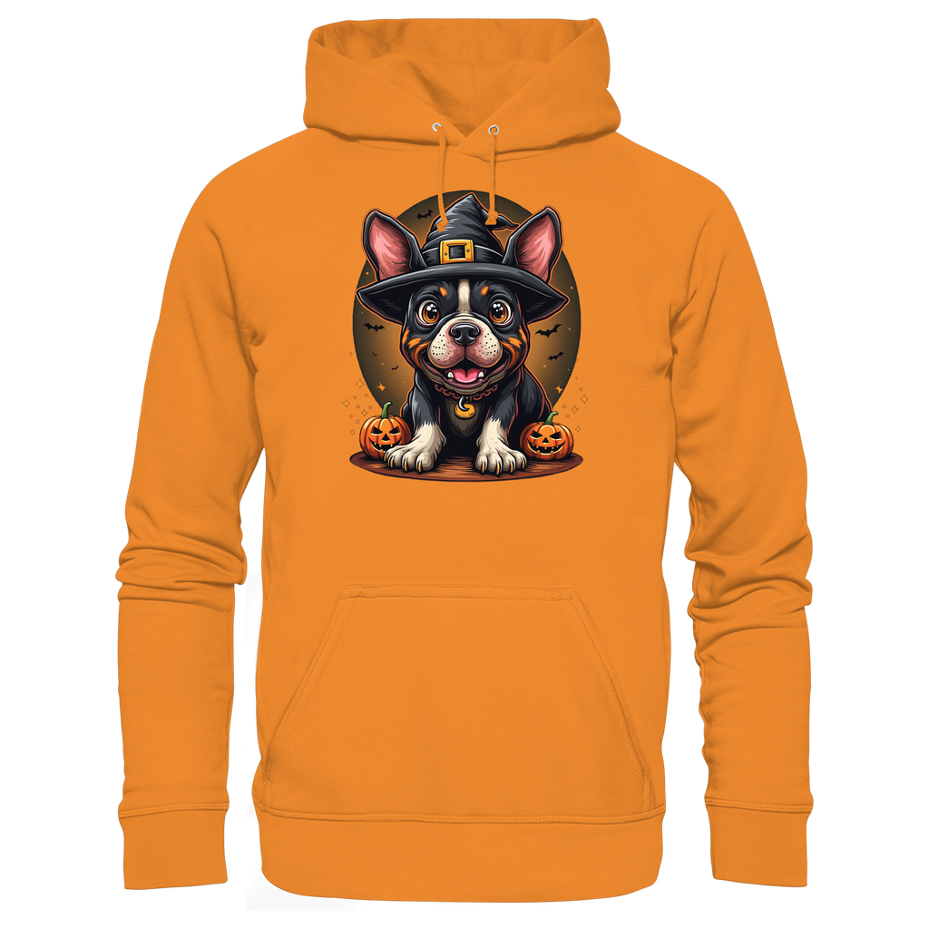 Halloween Bulldog - Basic Unisex Hoodie