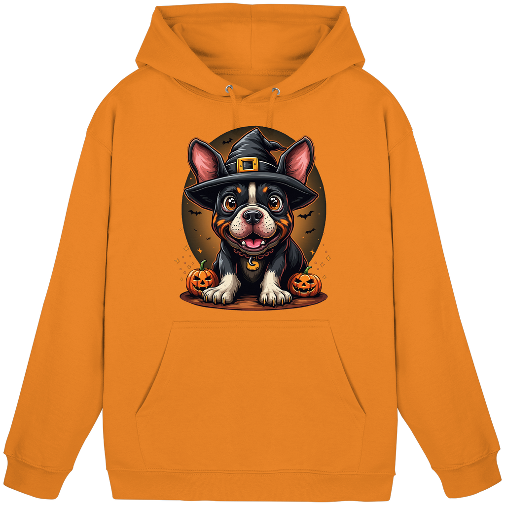 Halloween Bulldog - Basic Unisex Hoodie