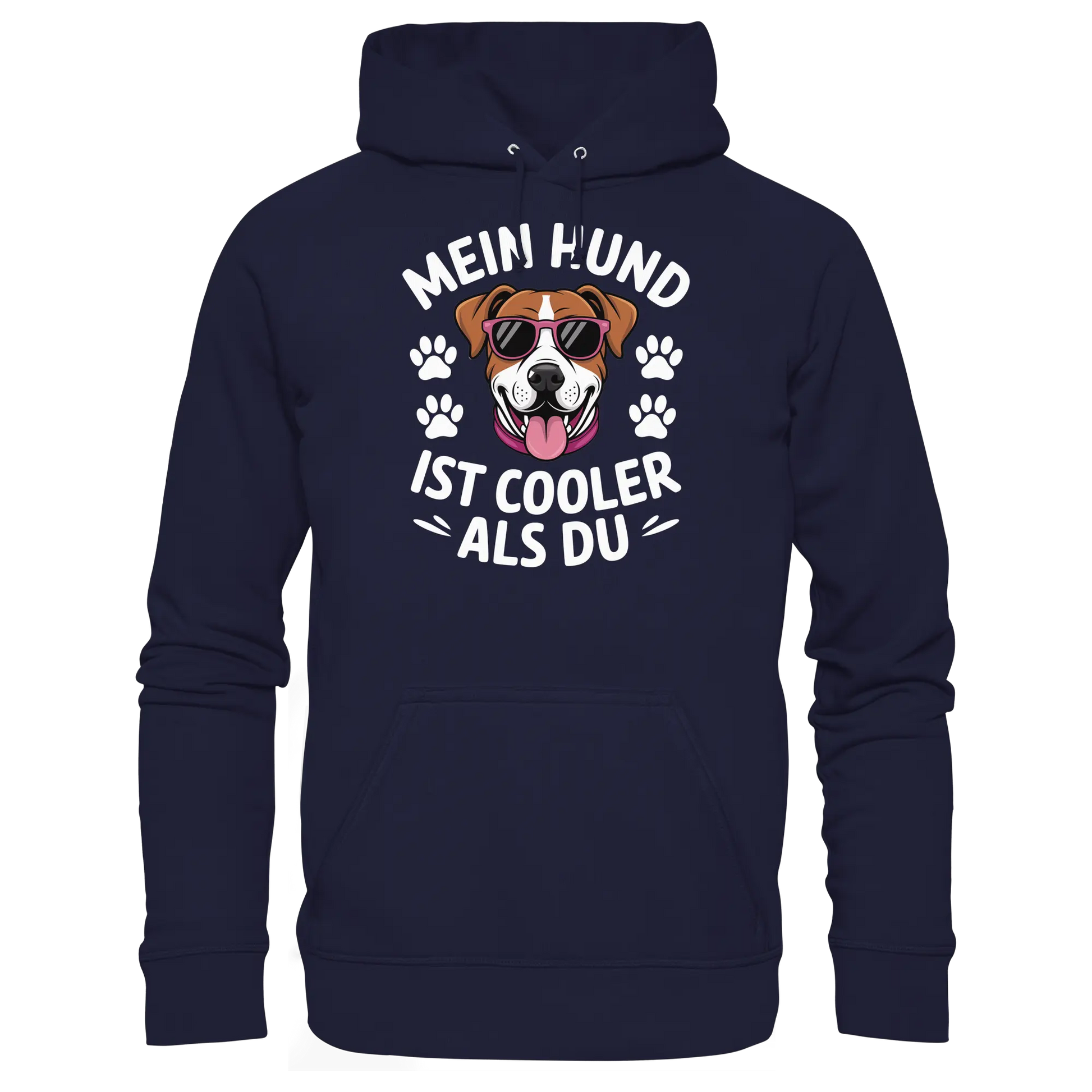 Mein Hund ist cooler ist du - Basic Unisex Hoodie - PAWentura