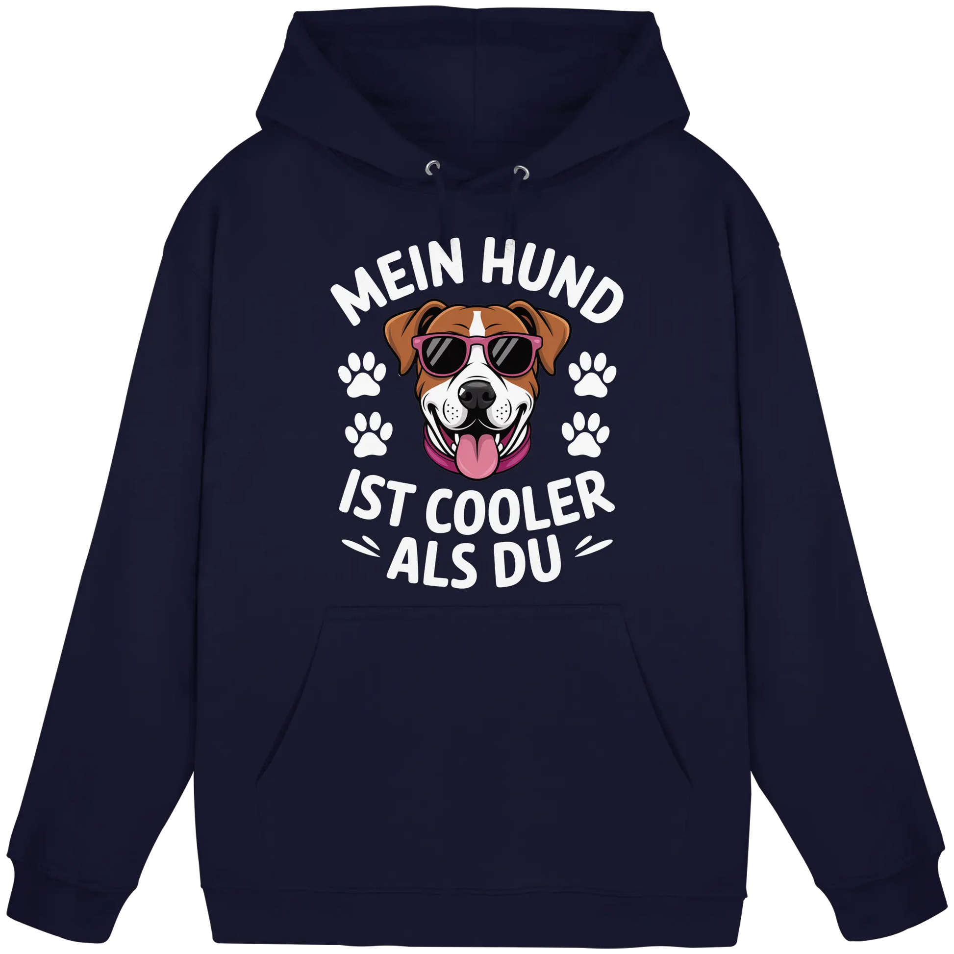 Mein Hund ist cooler ist du - Basic Unisex Hoodie - PAWentura