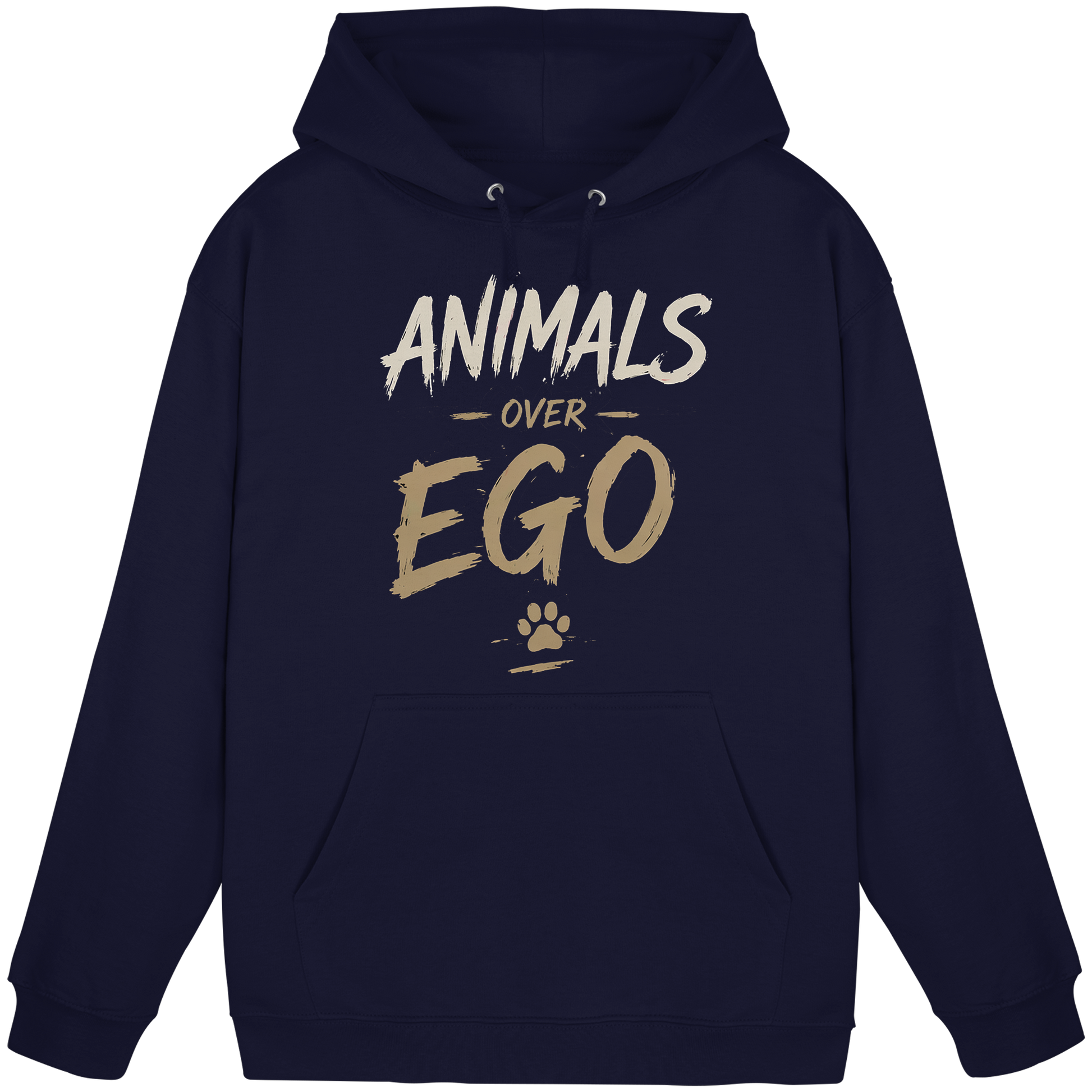 Animals over EGO  - Basic Unisex Hoodie