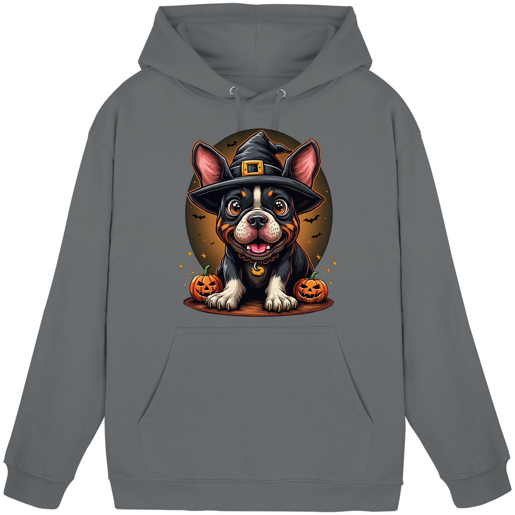 Halloween Bulldog - Basic Unisex Hoodie