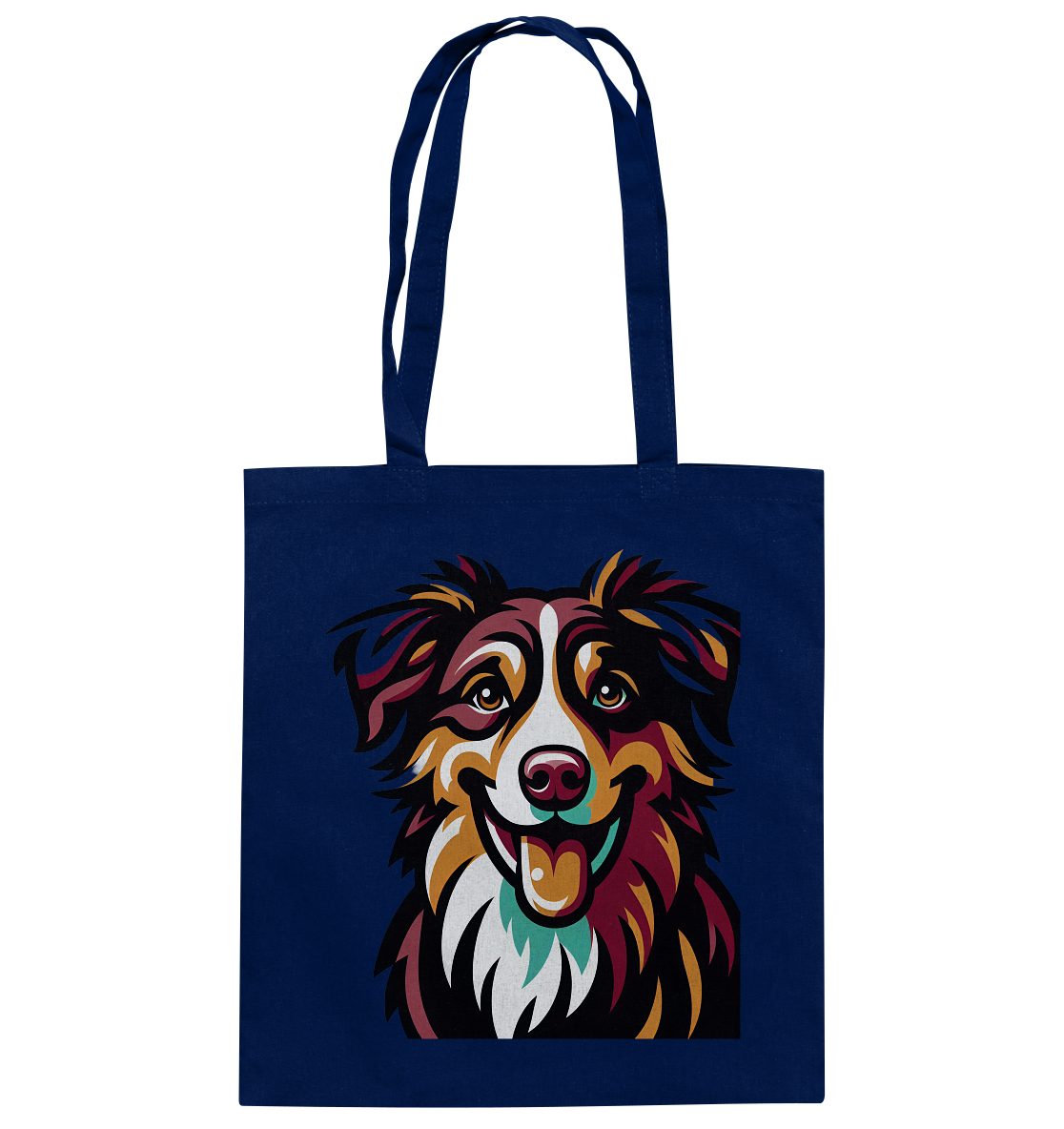 Australian Shepherd Hund - personalisierbar - Baumwolltasche