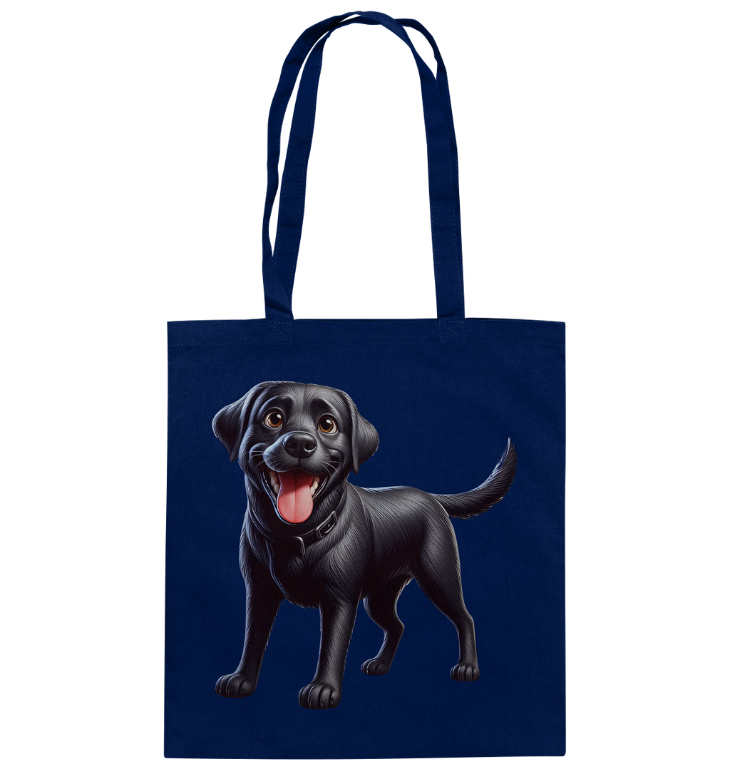 Cartoon Labrador Retreiver - personalisierbar - Baumwolltasche