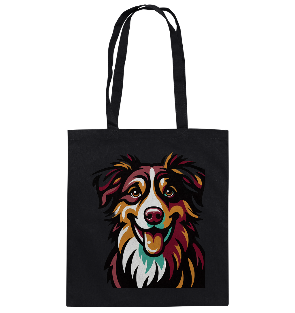 Australian Shepherd Hund - personalisierbar - Baumwolltasche