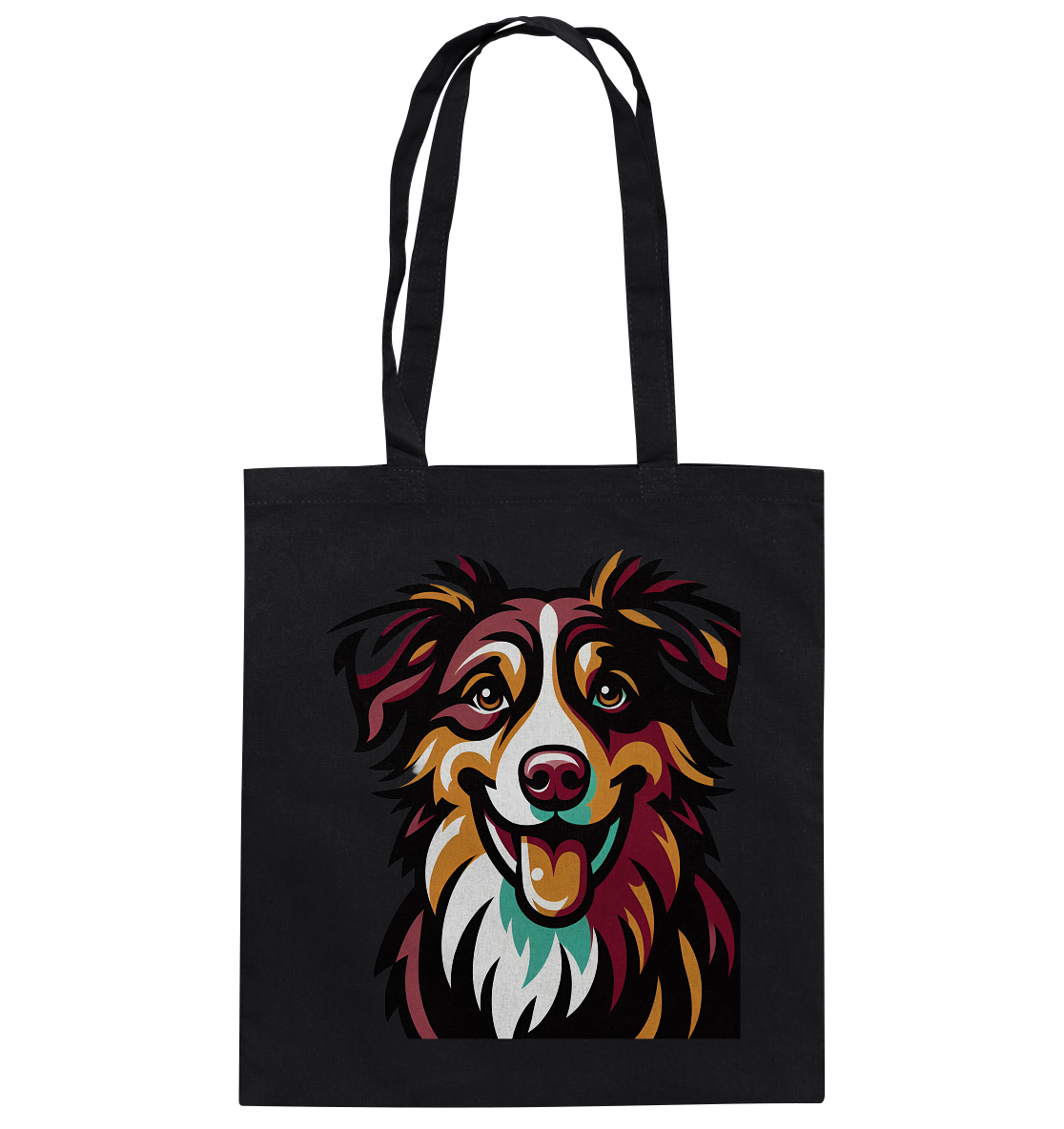 Australian Shepherd Hund - personalisierbar - Baumwolltasche