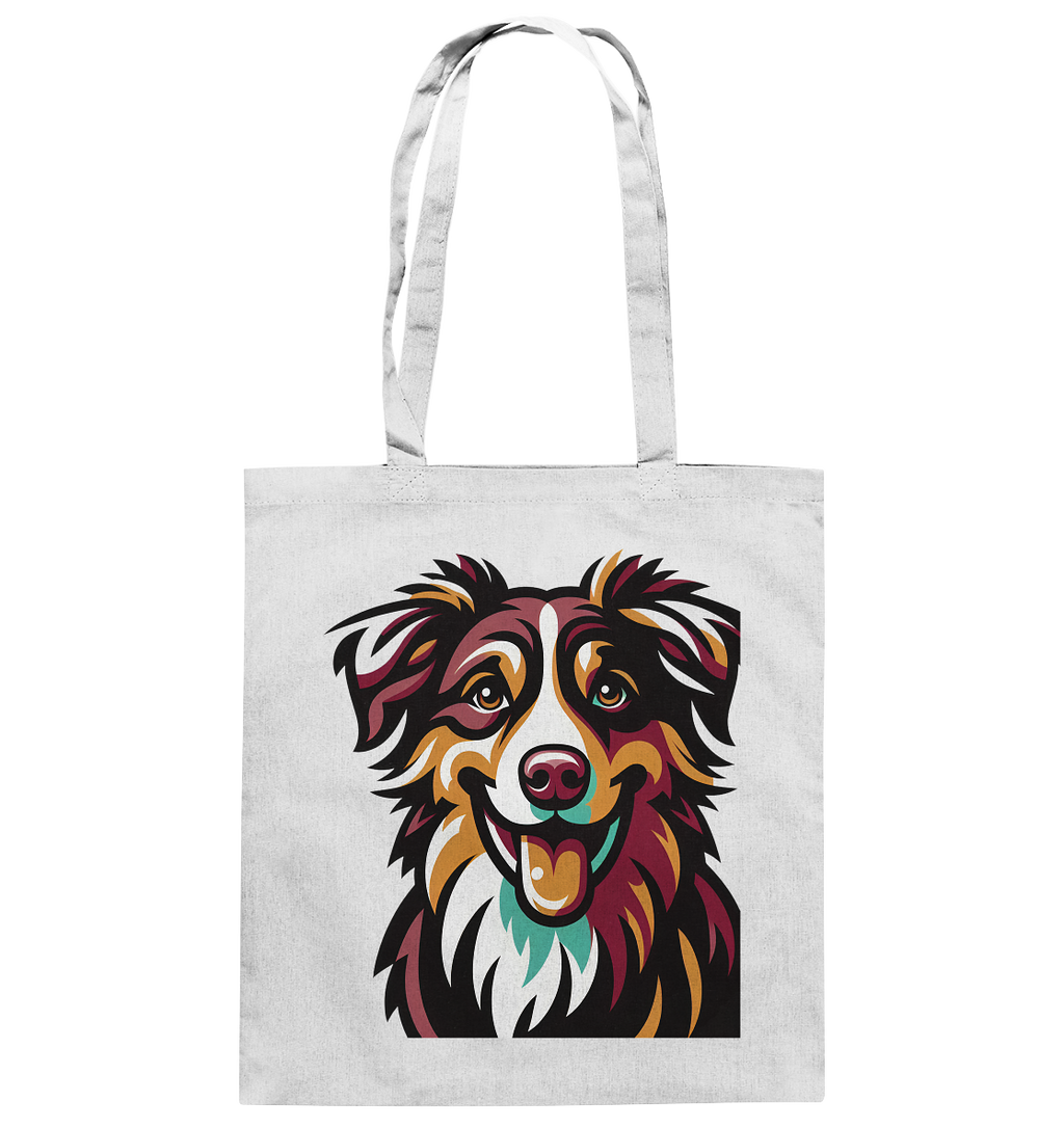 Australian Shepherd Hund - personalisierbar - Baumwolltasche