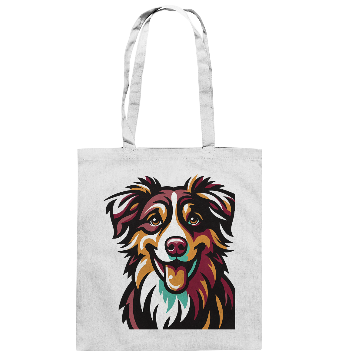 Australian Shepherd Hund - personalisierbar - Baumwolltasche