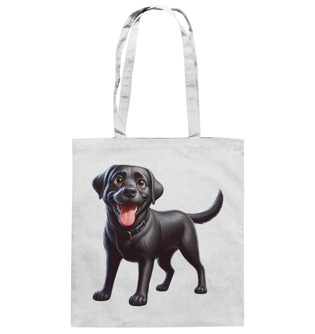 Cartoon Labrador Retreiver - personalisierbar - Baumwolltasche