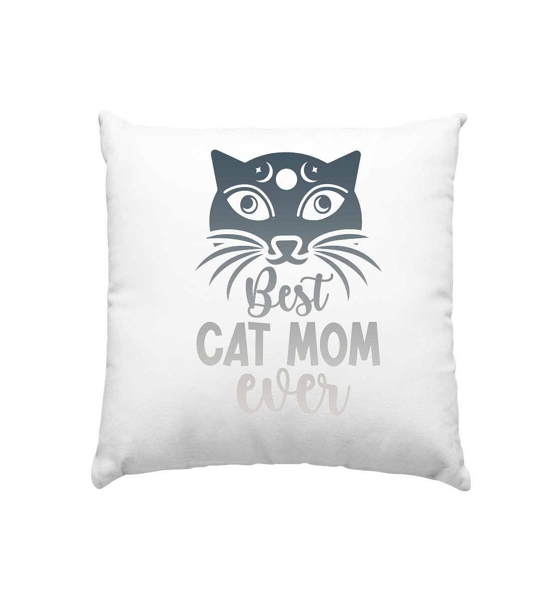 Best Cat Mum ever personalisierbar - Kissen 40x40cm