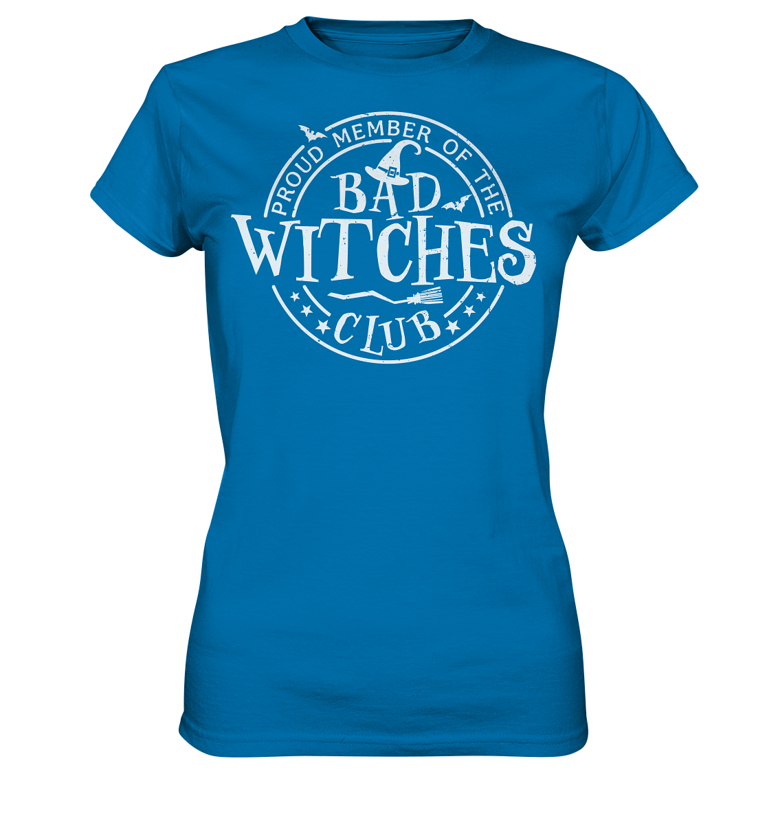 Bad Witches Club Halloween - Ladies Premium Shirt