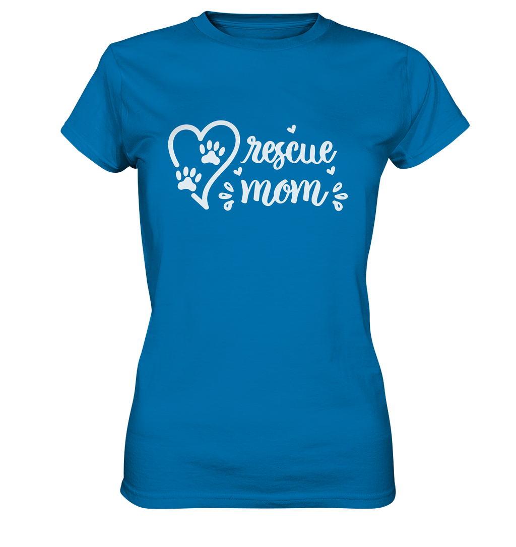 Rescue Mom - Personalisiert - Ladies Premium Shirt
