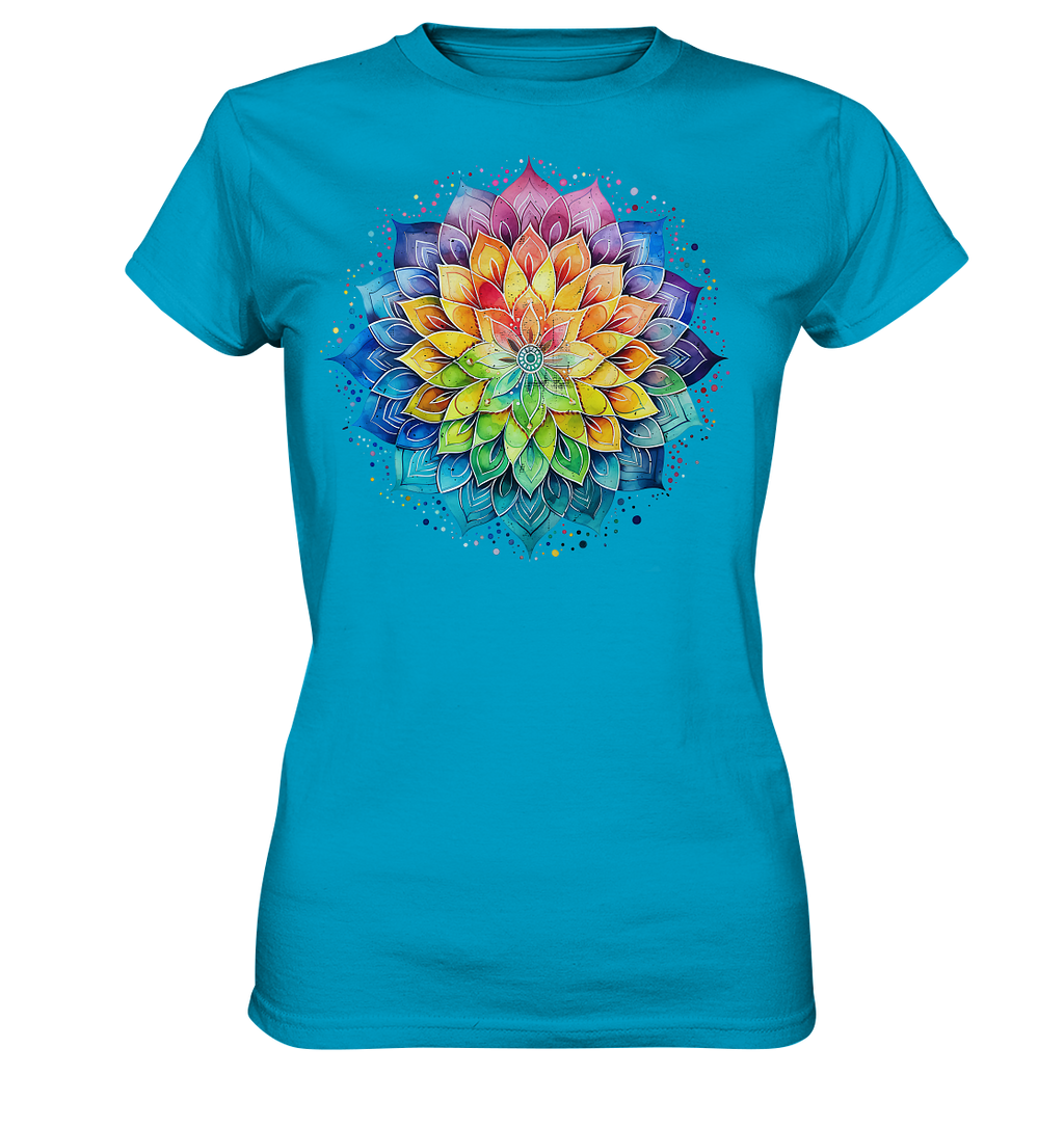 Lotus Mandala Yoga - Ladies Premium Shirt